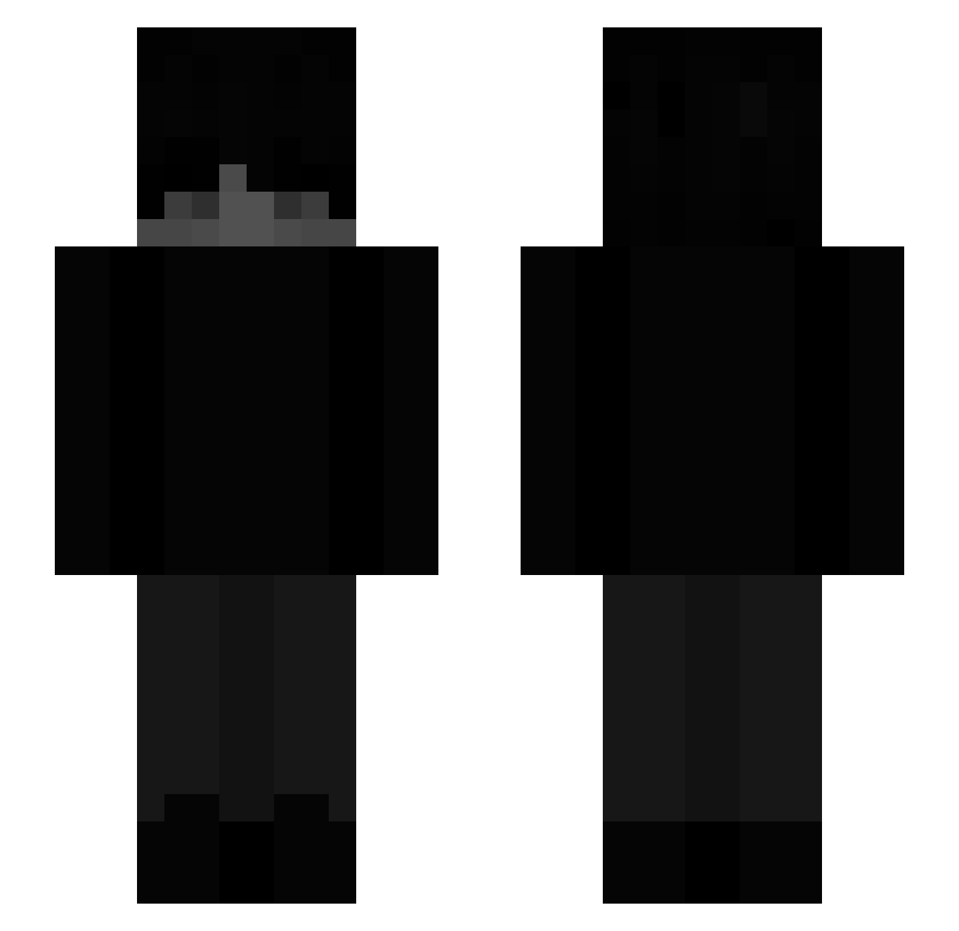 SzymonH16 Minecraft skin, front and back view