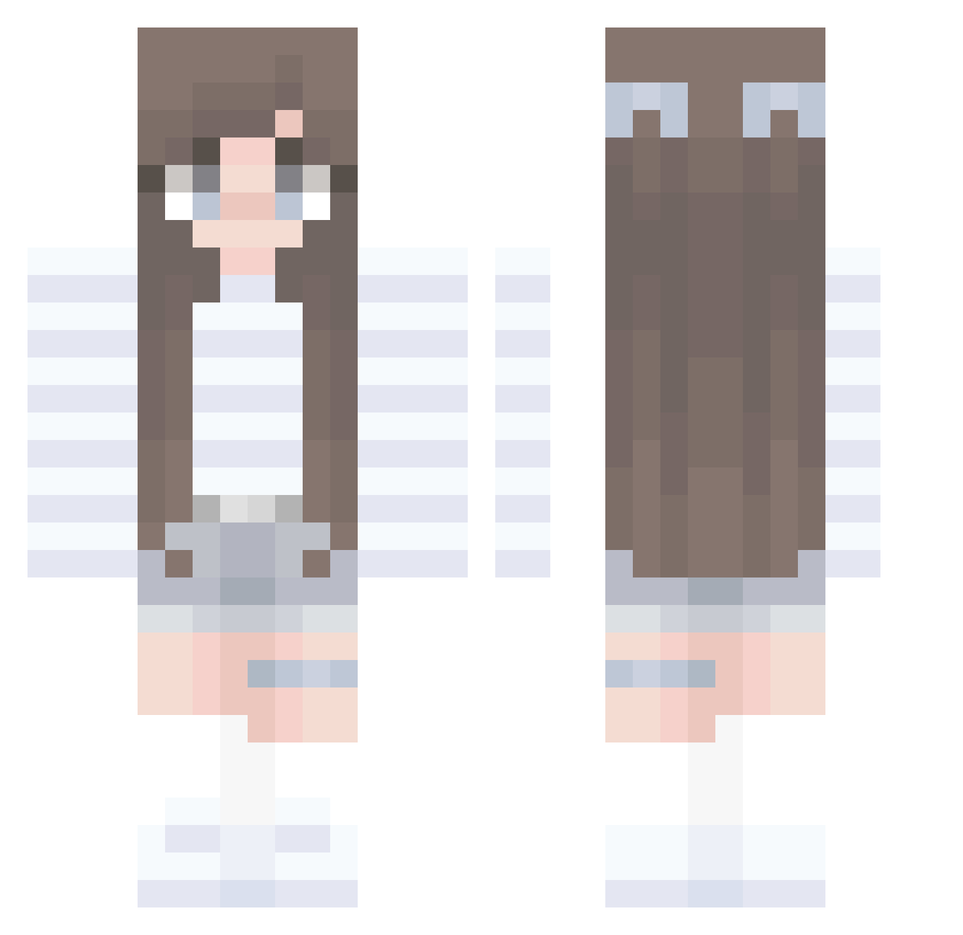Red_Demon22 Minecraft skin, front and back view