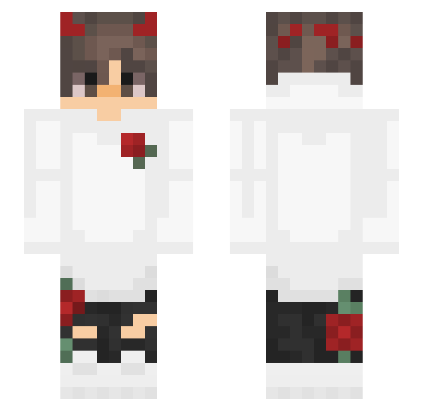 _HobbylosesEtwas Minecraft skin, front and back view