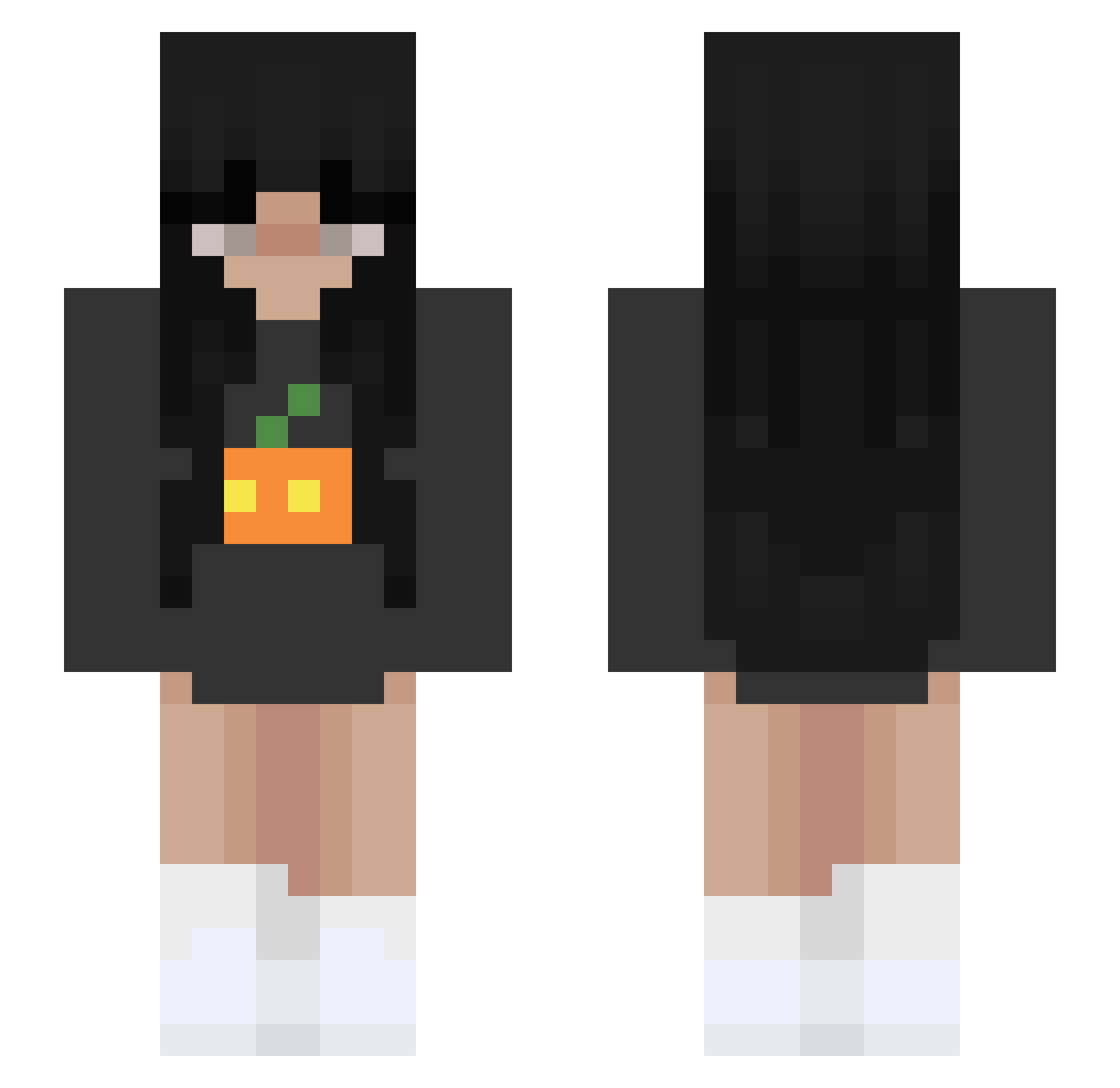 himalajczyk_ Minecraft skin, front and back view
