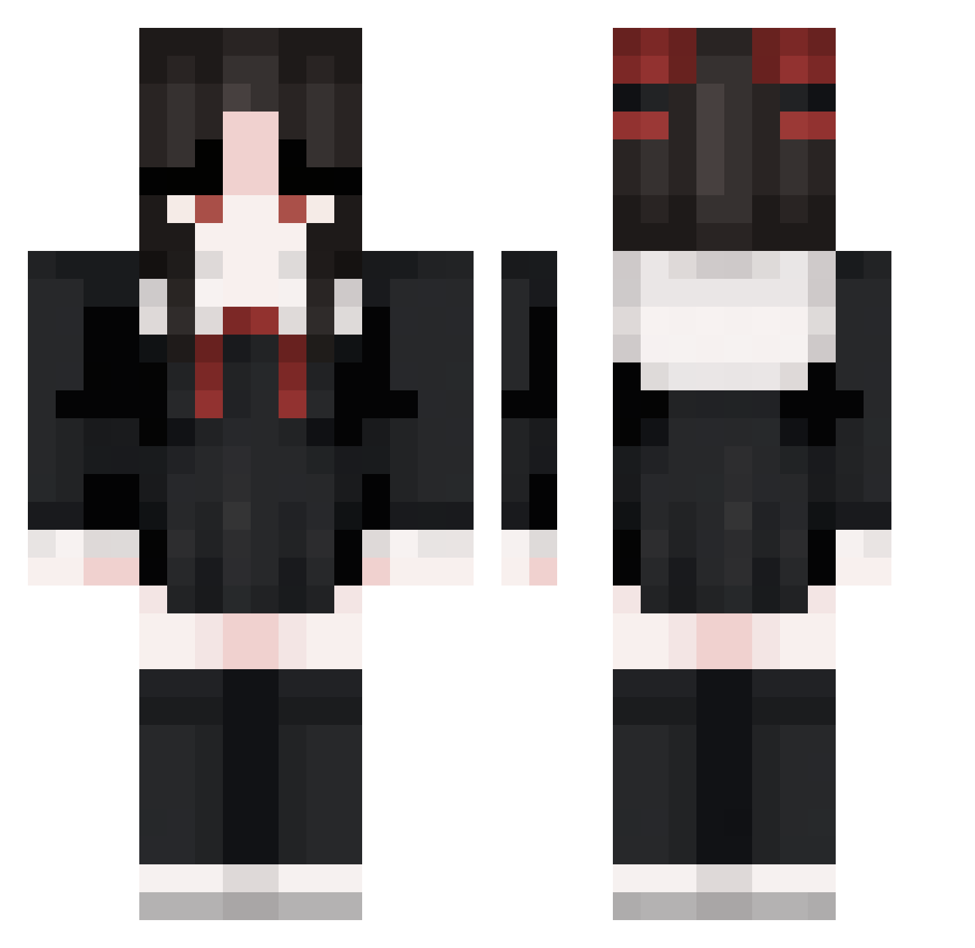 WaIes - kaguya shinomiya Minecraft skin