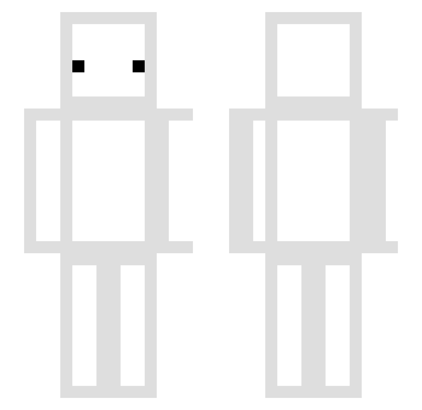 KealahAngel Minecraft skin, front and back view