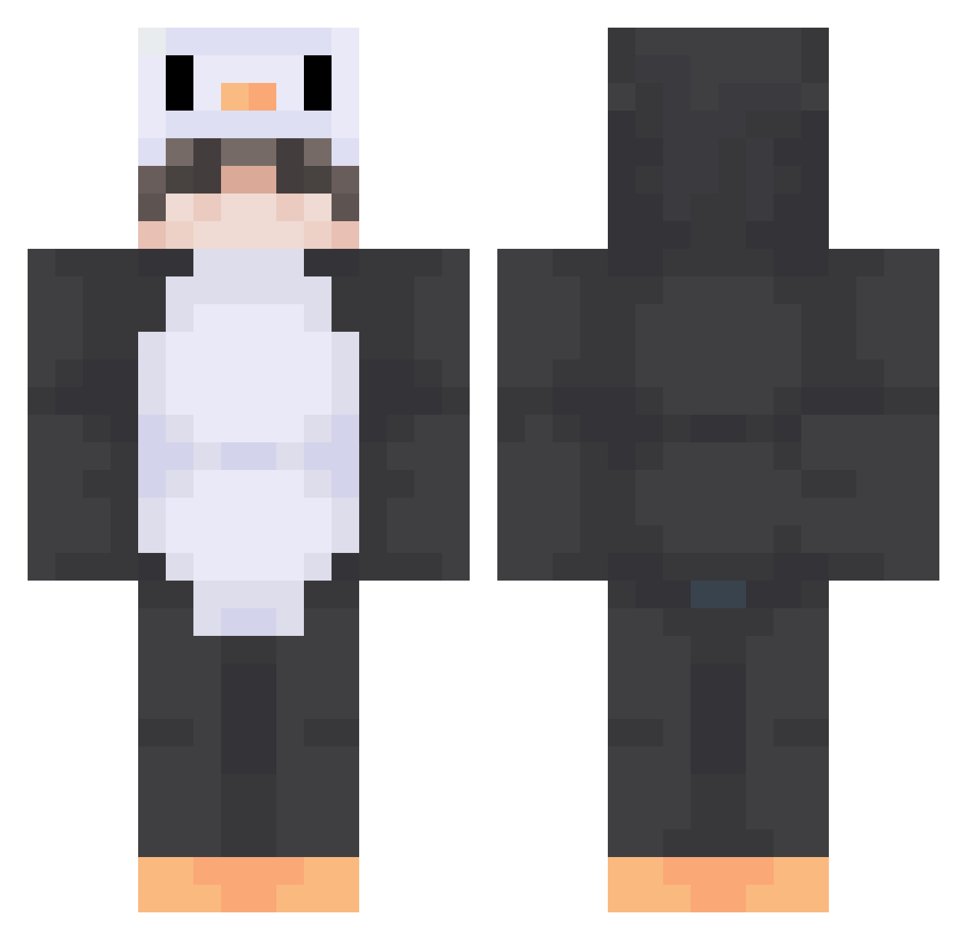 rmax420 Minecraft skin, front and back view