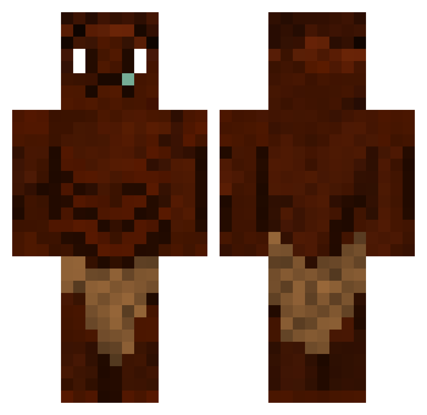 Spritz__ Minecraft skin, front and back view