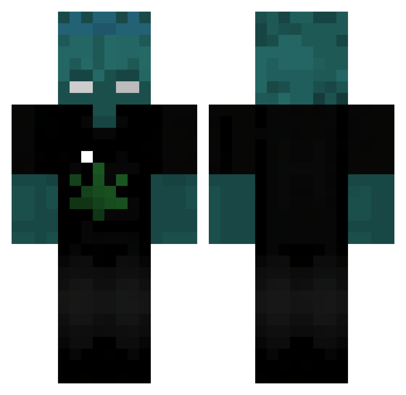 criso_albo Minecraft skin, front and back view