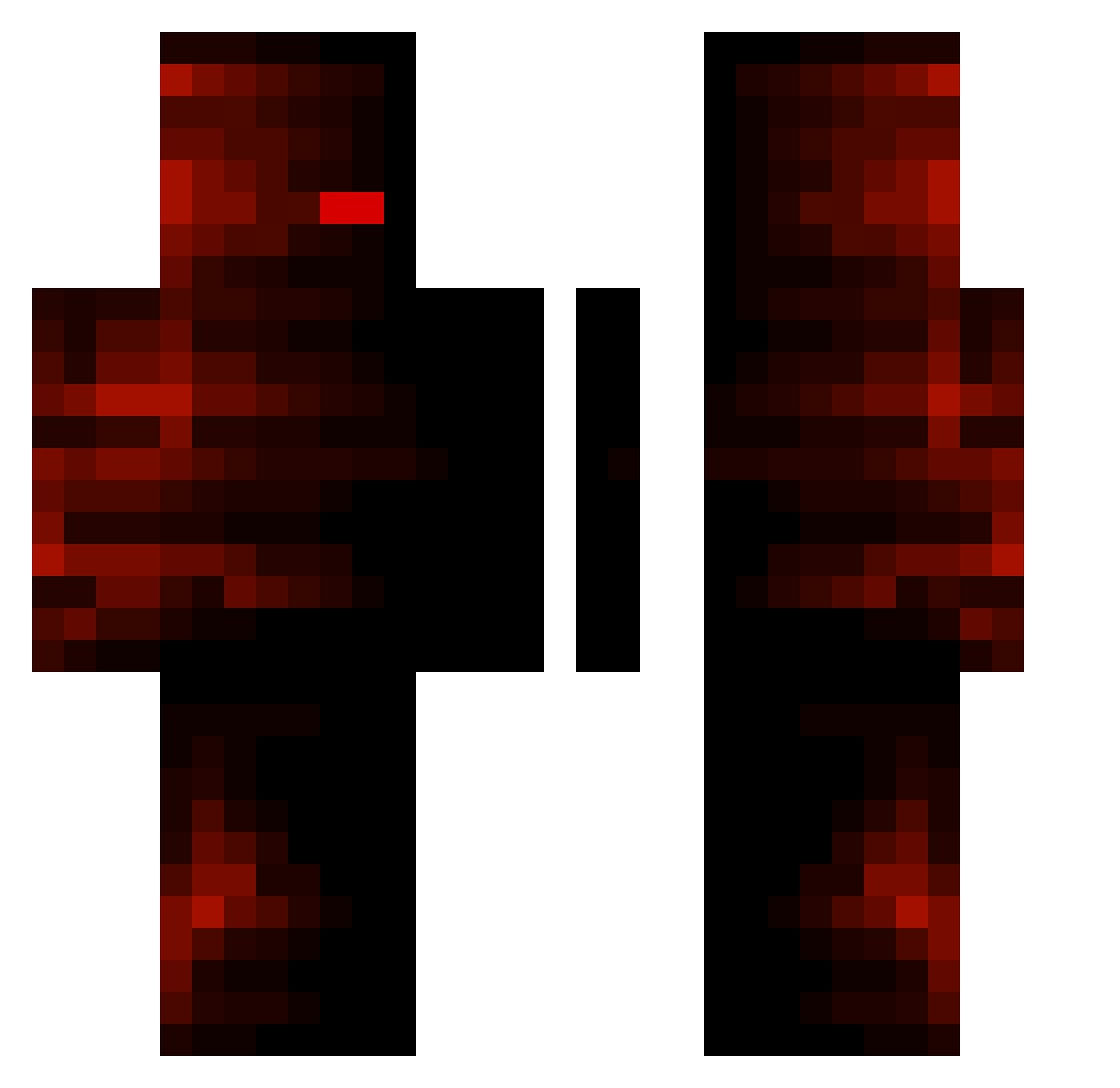 BerkayZ9 Minecraft skin, front and back view