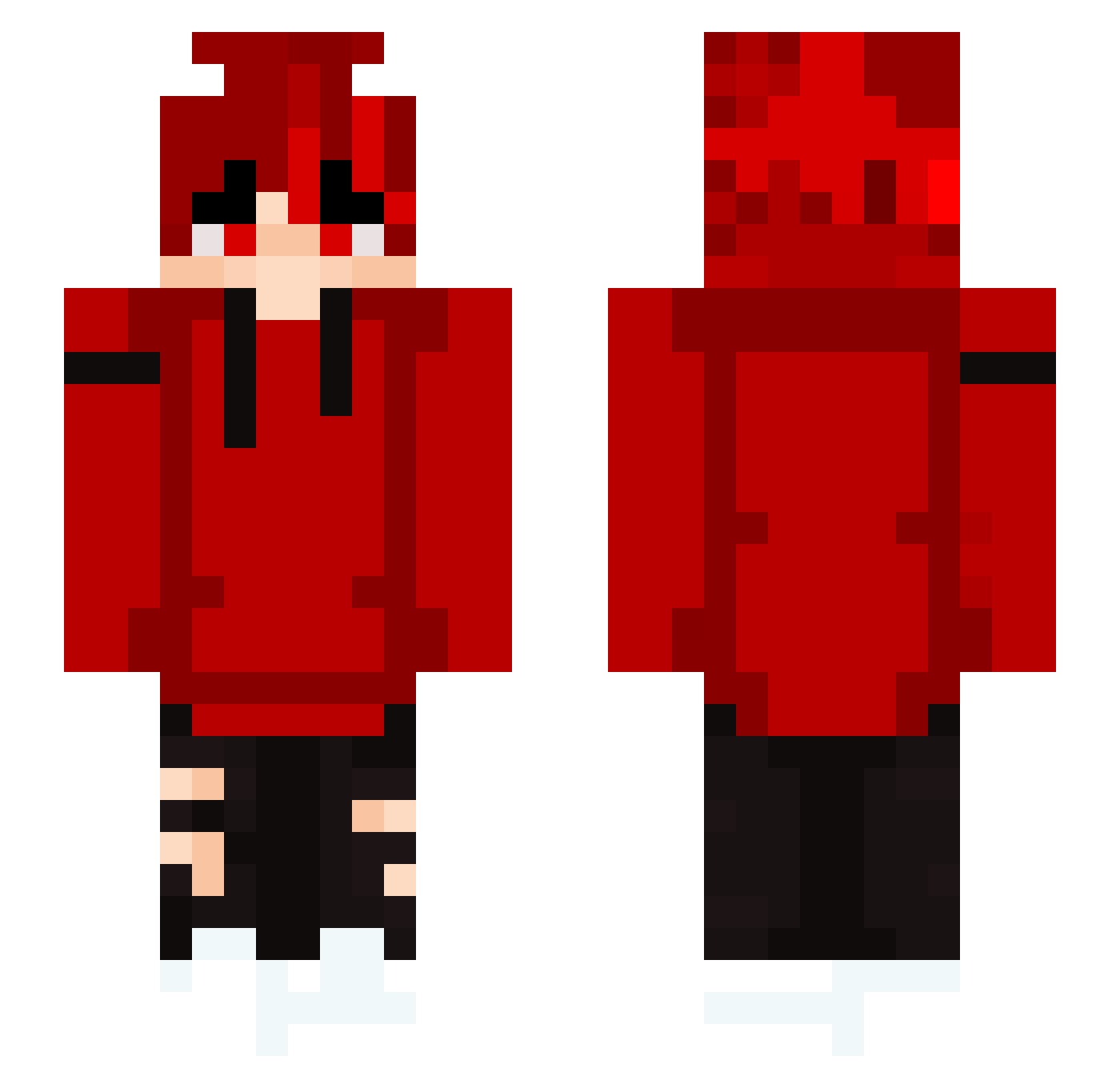 nong_Tee Minecraft skin, front and back view