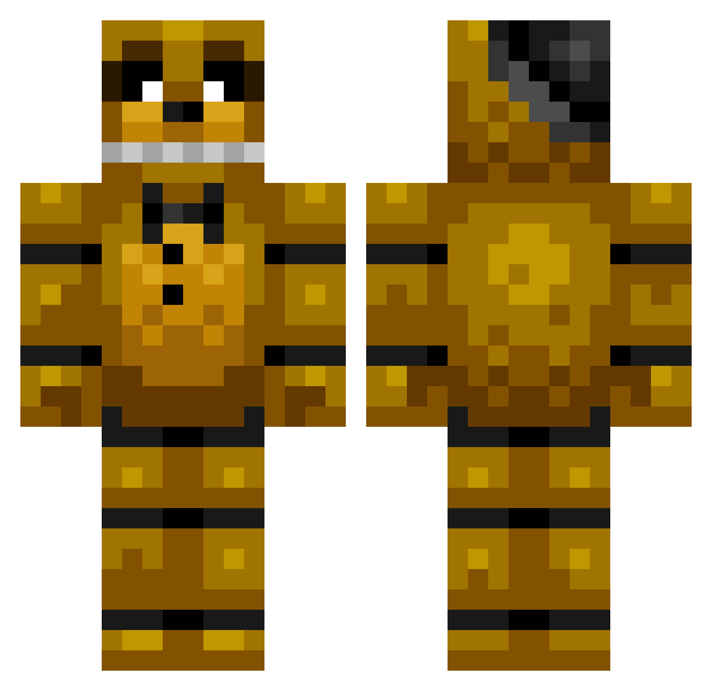 Epochhh_ Minecraft skin, front and back view