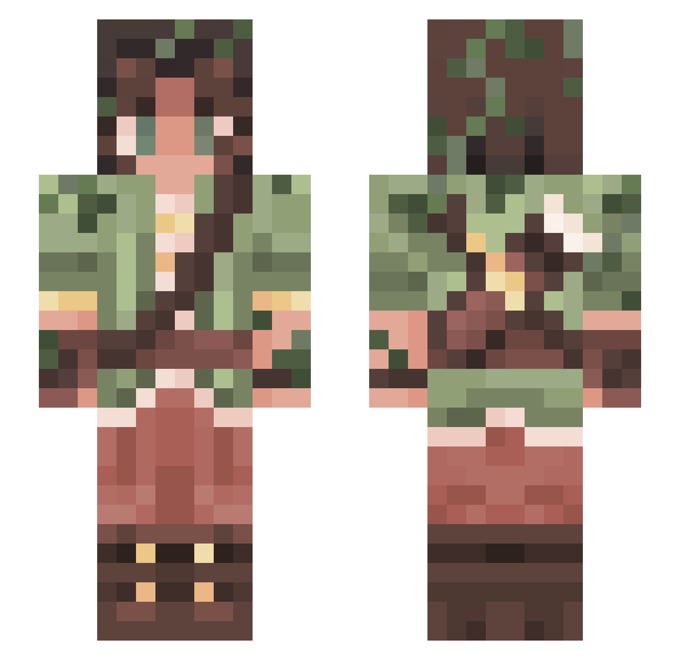 po_prostu_zurek Minecraft skin, front and back view