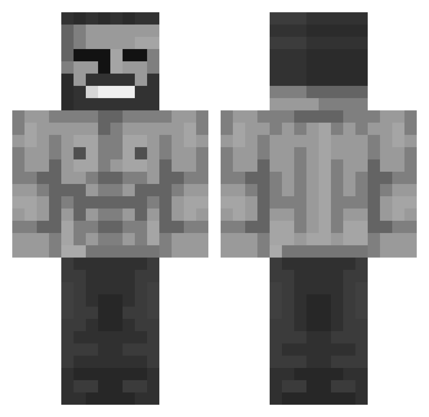 JOEJOE1234561 Minecraft skin, front and back view