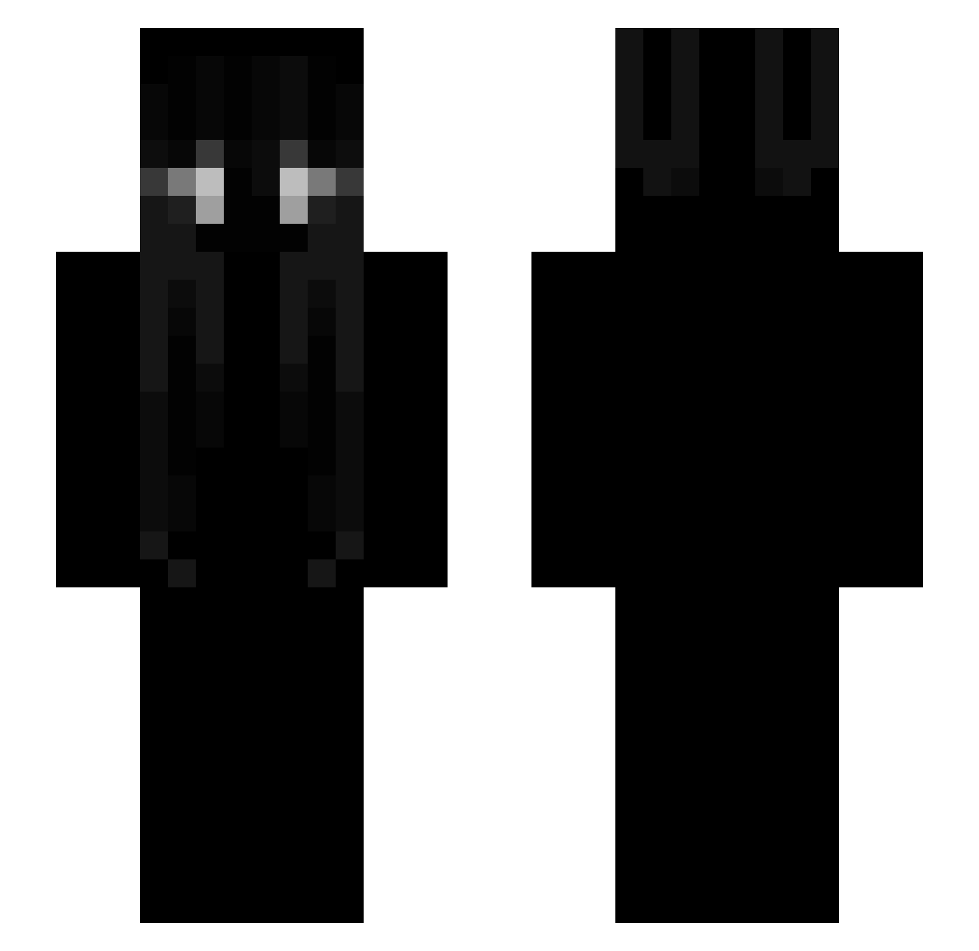 trebuchetlol Minecraft skin, front and back view