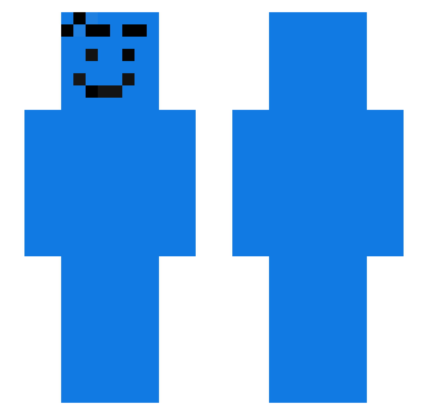 Moms_Dominator_ Minecraft skin, front and back view