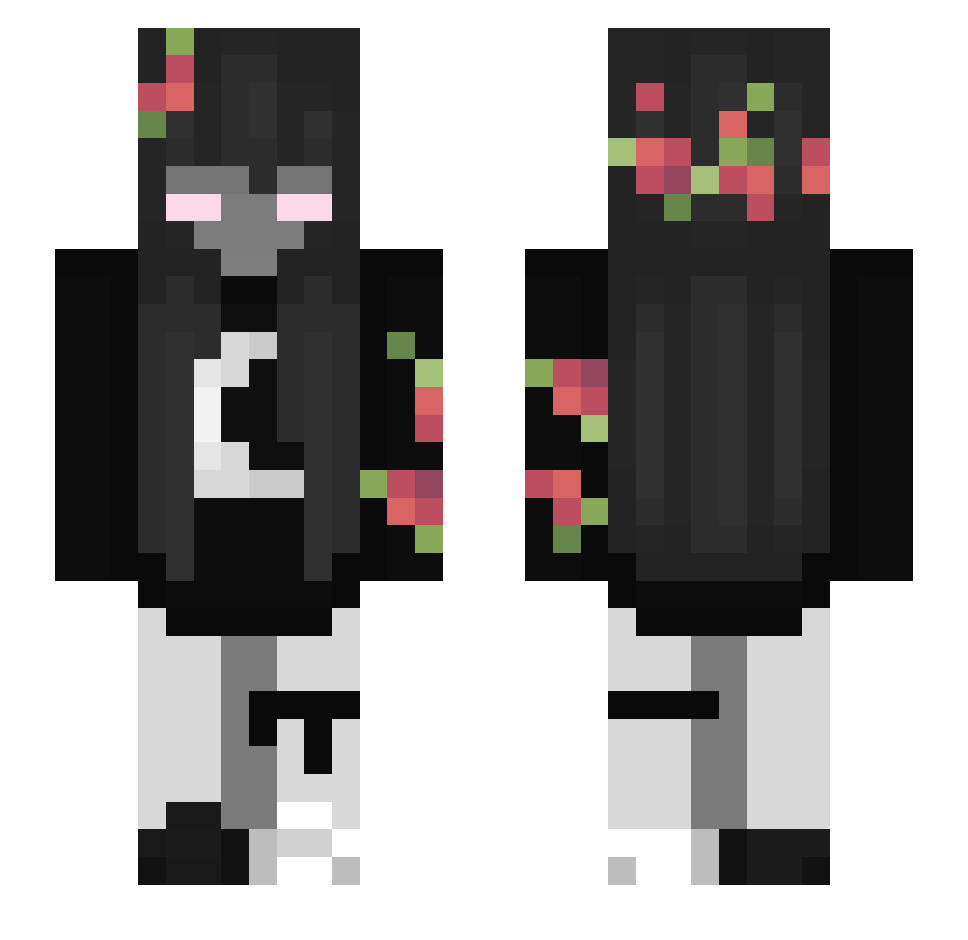 _Tuu_ Minecraft skin, front and back view
