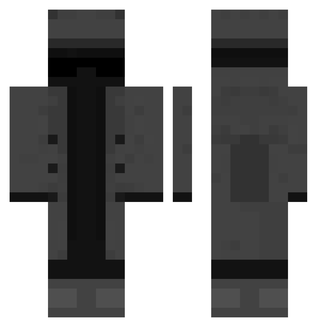 Leonardo_2402 Minecraft skin, front and back view