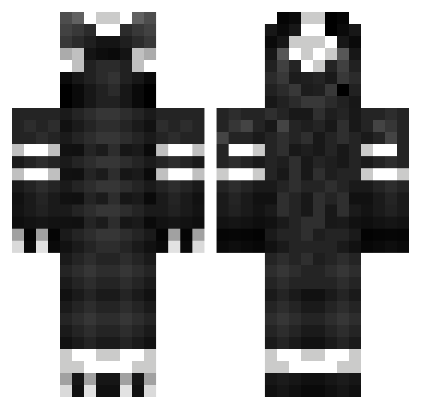IrezumiDragon1 Minecraft skin, front and back view