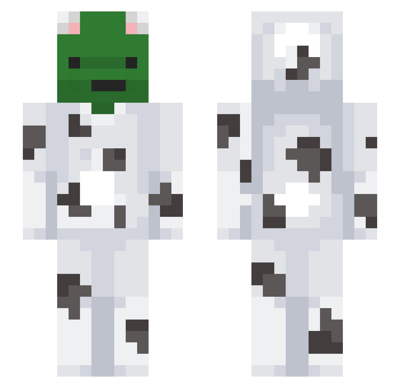HUANGguahahaha Minecraft skin, front and back view