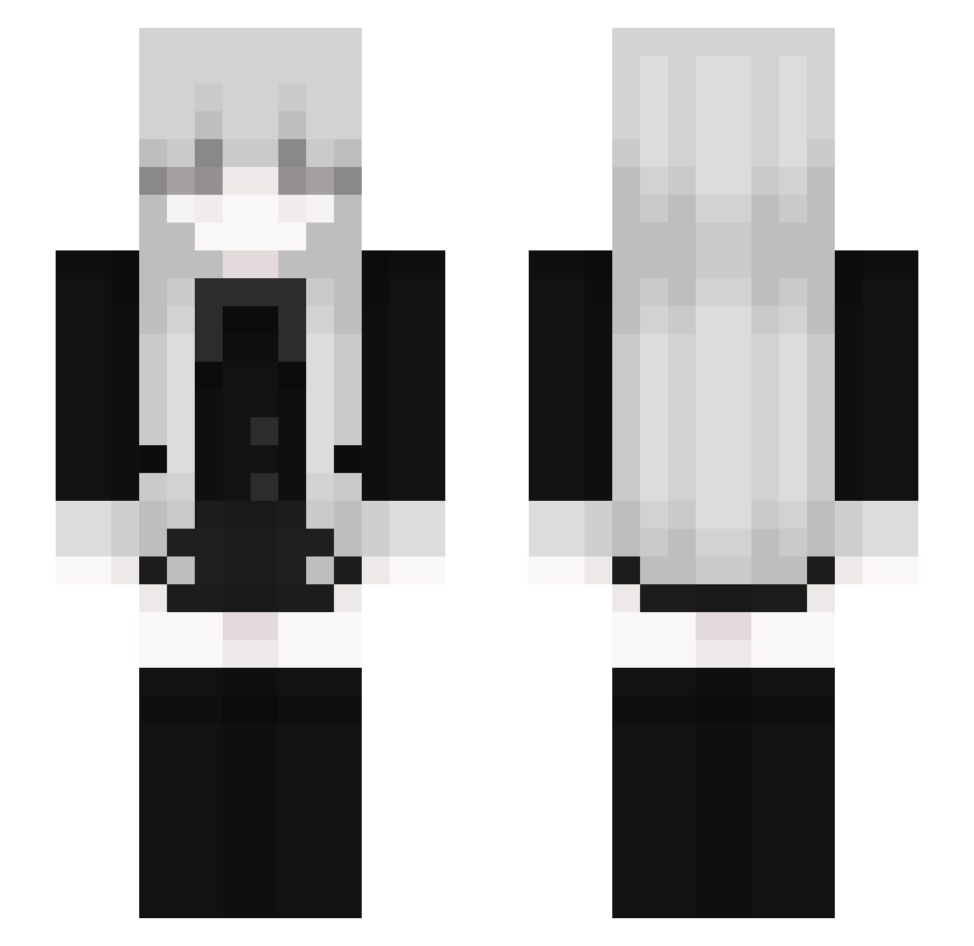 yasminchxn Minecraft skin, front and back view