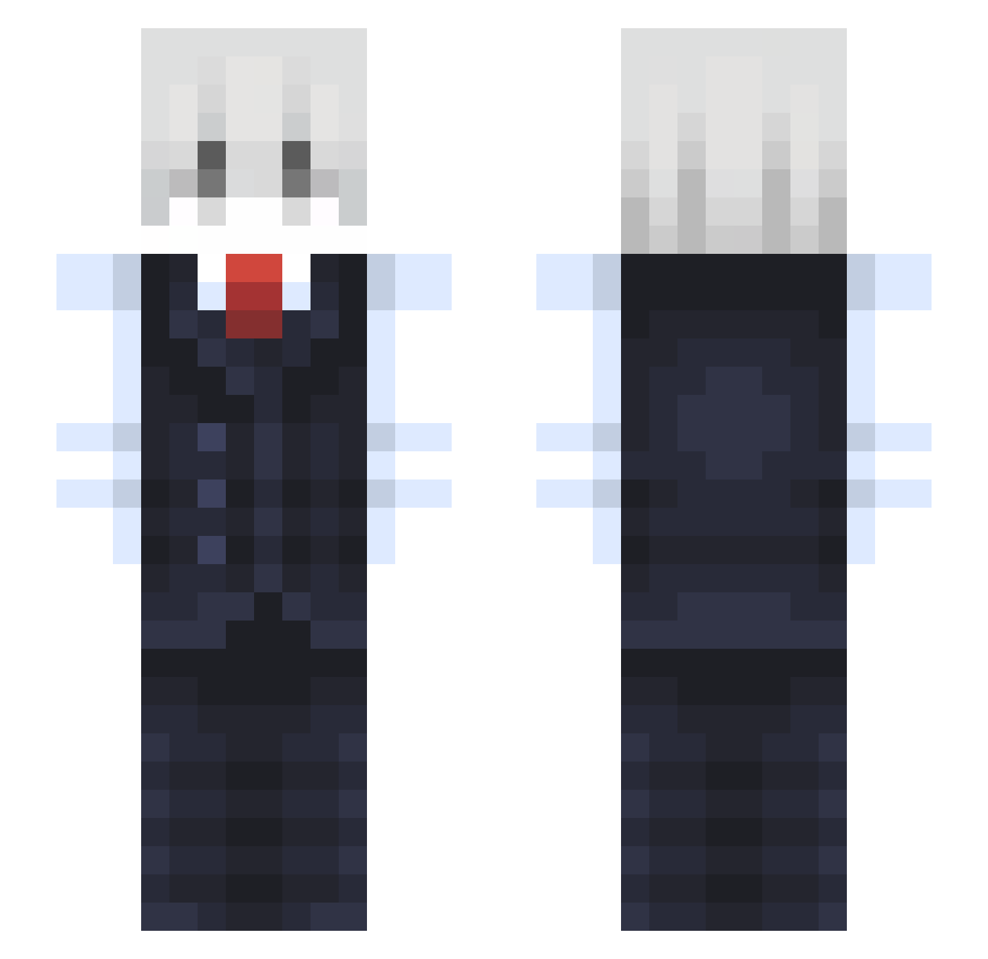 simkorn266lepro Minecraft skin, front and back view