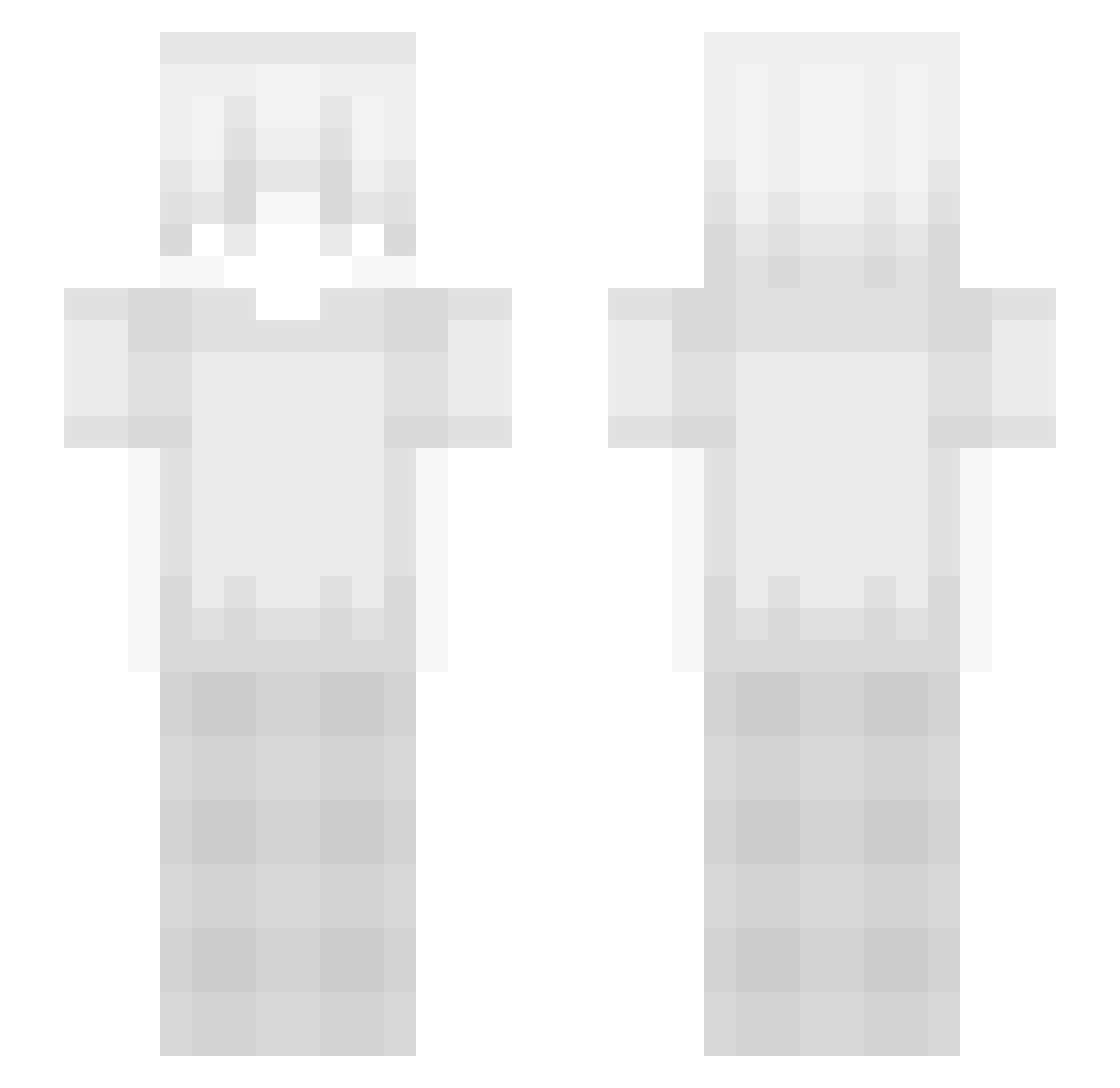 silent7evenstars Minecraft skin, front and back view