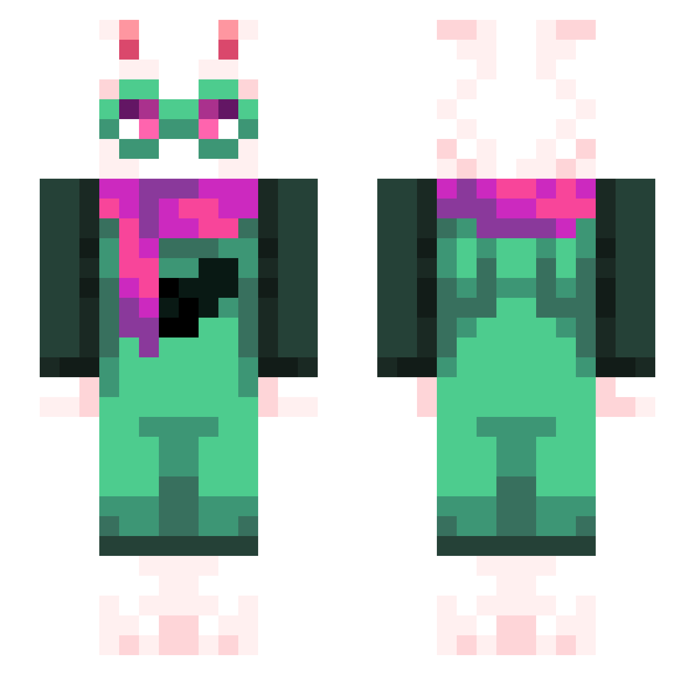 Adler_hidolf193 Minecraft skin, front and back view