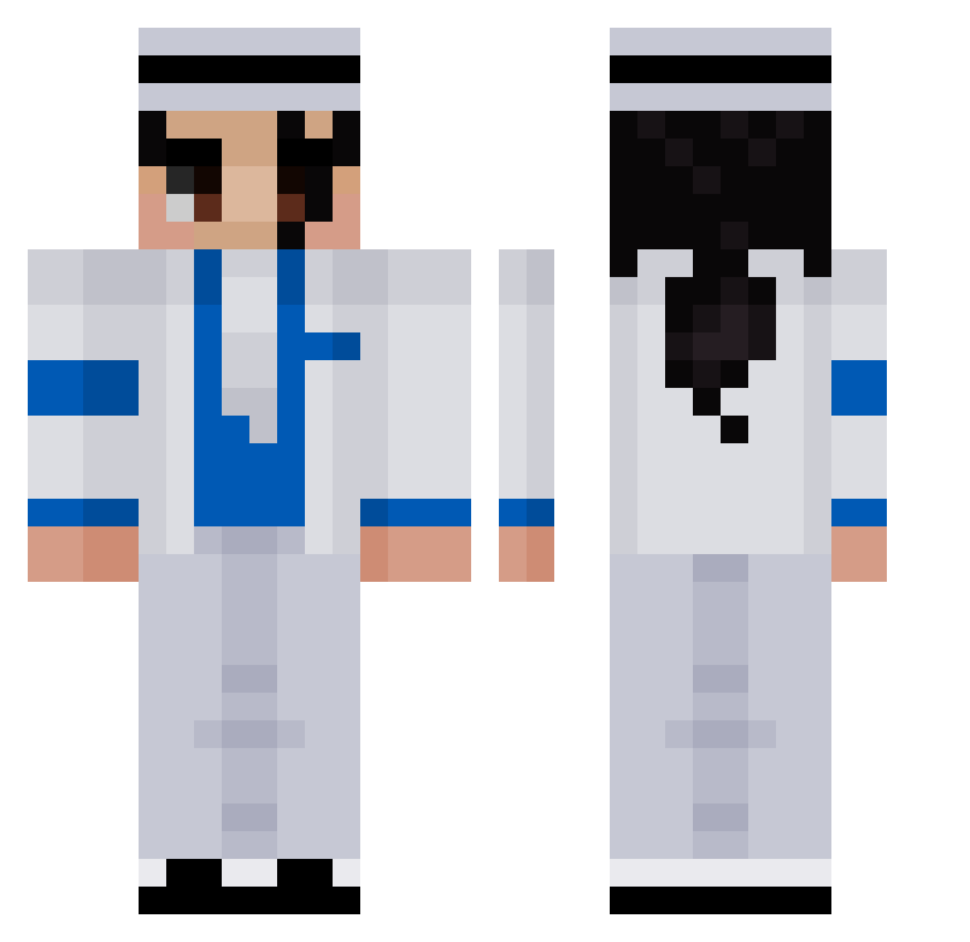 _reem Minecraft skin, front and back view