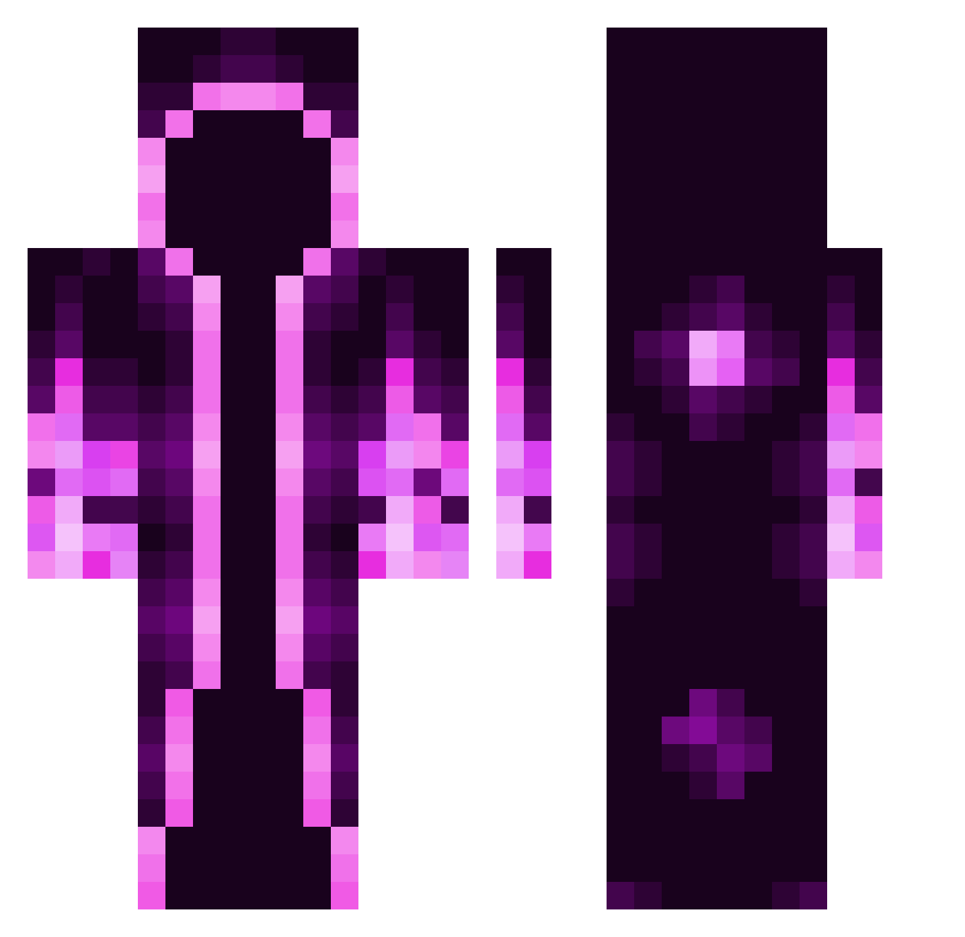 Savon_de_SlydiZz Minecraft skin, front and back view