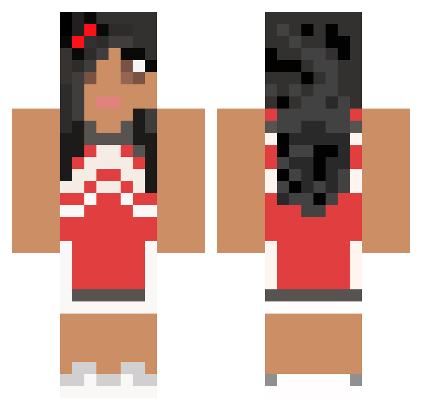 CAria - cheerleader Minecraft skin