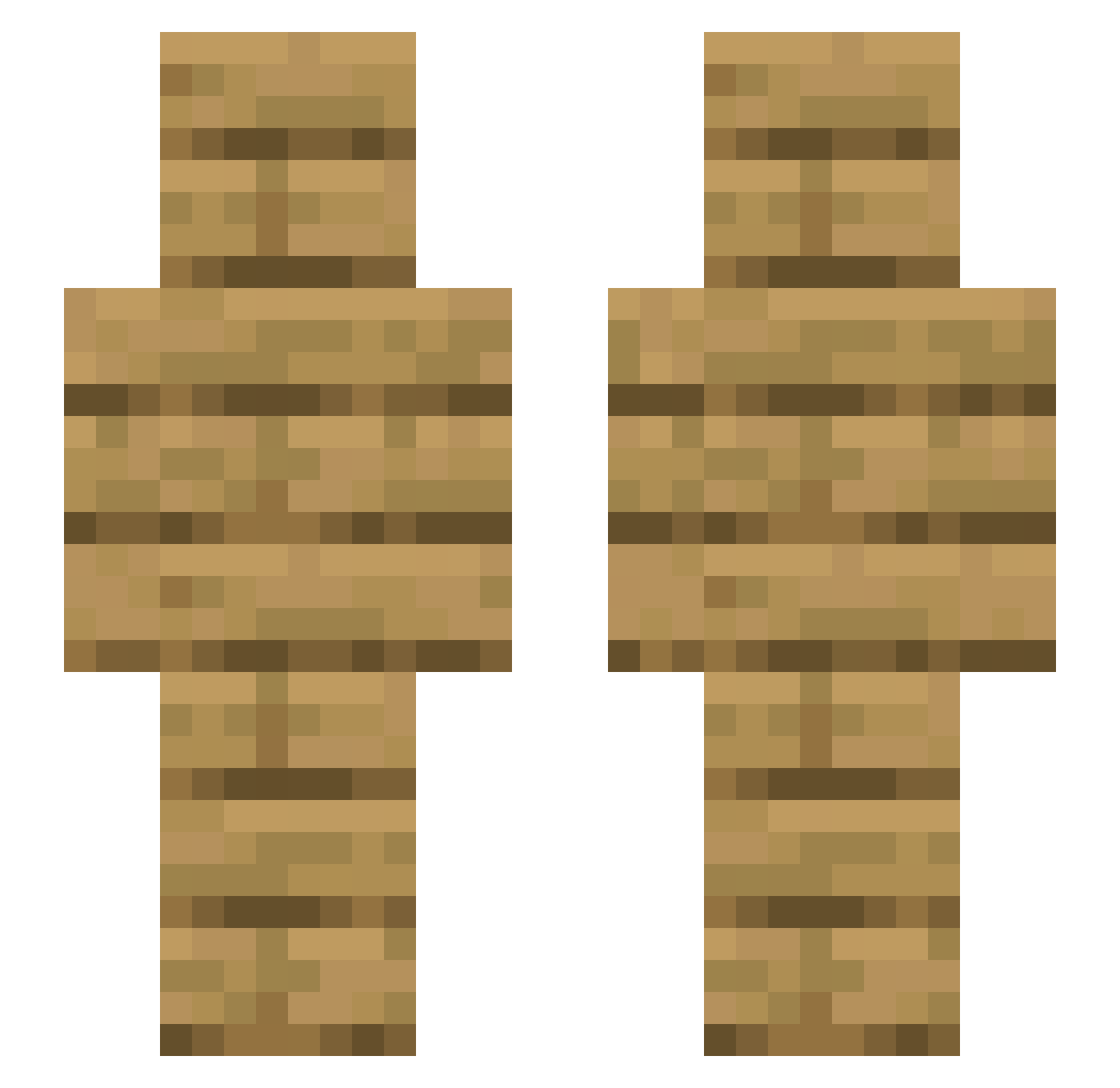 Sapper_MP Minecraft skin, front and back view
