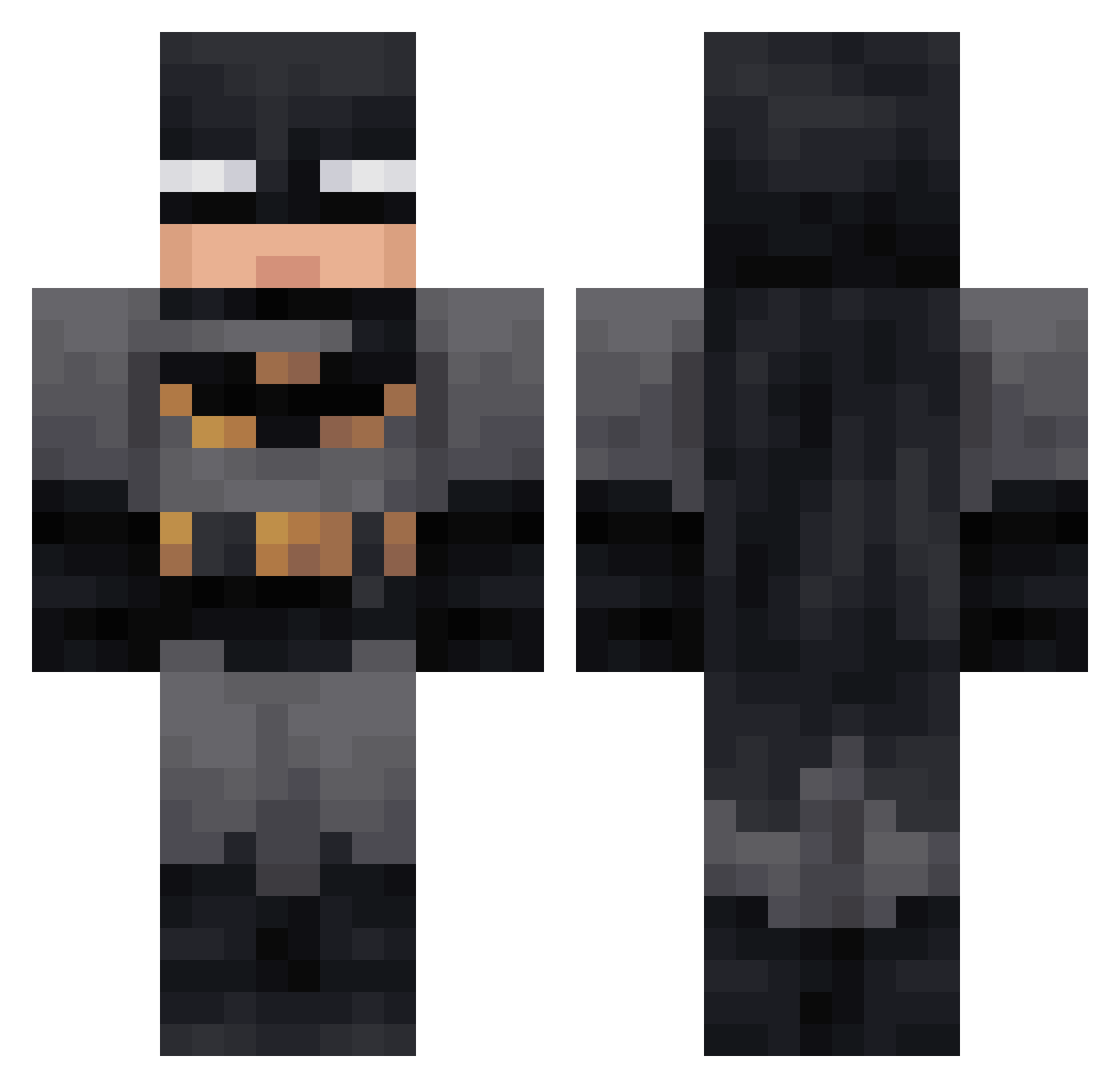 senourinpas Minecraft skin, front and back view