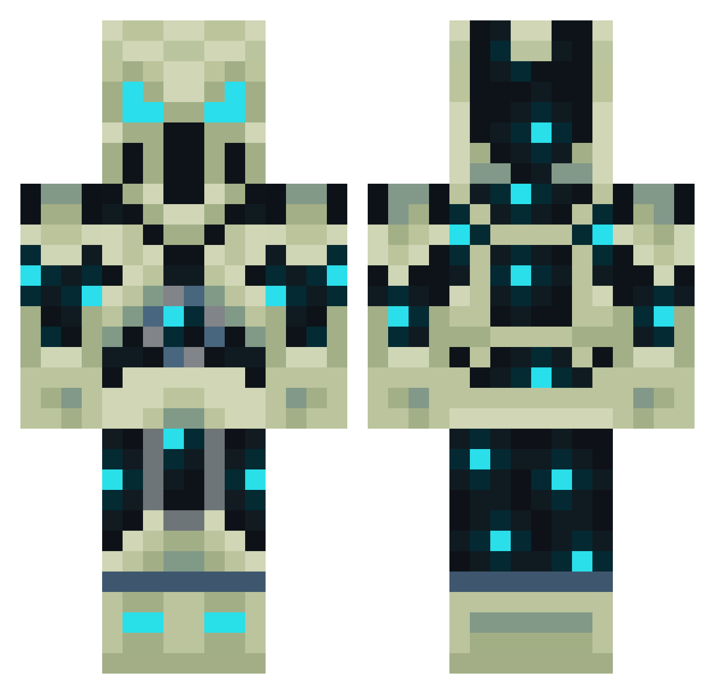 crakchen - necron Minecraft skin