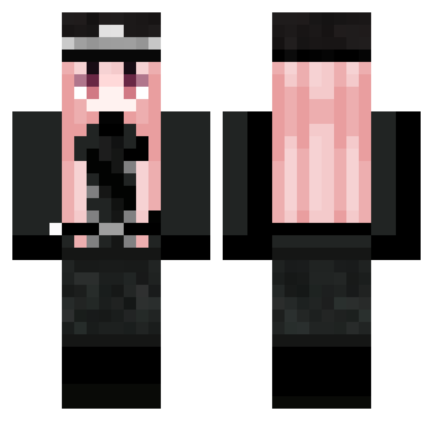 ugandoshenniy Minecraft skin, front and back view