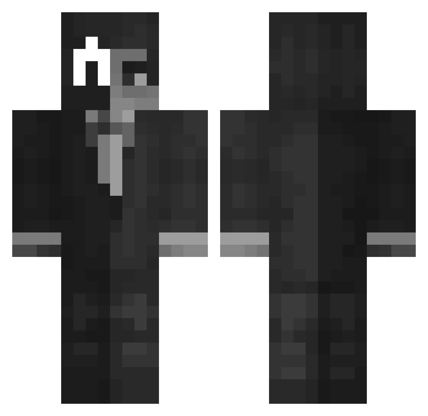 EpicestOf Minecraft skin, front and back view