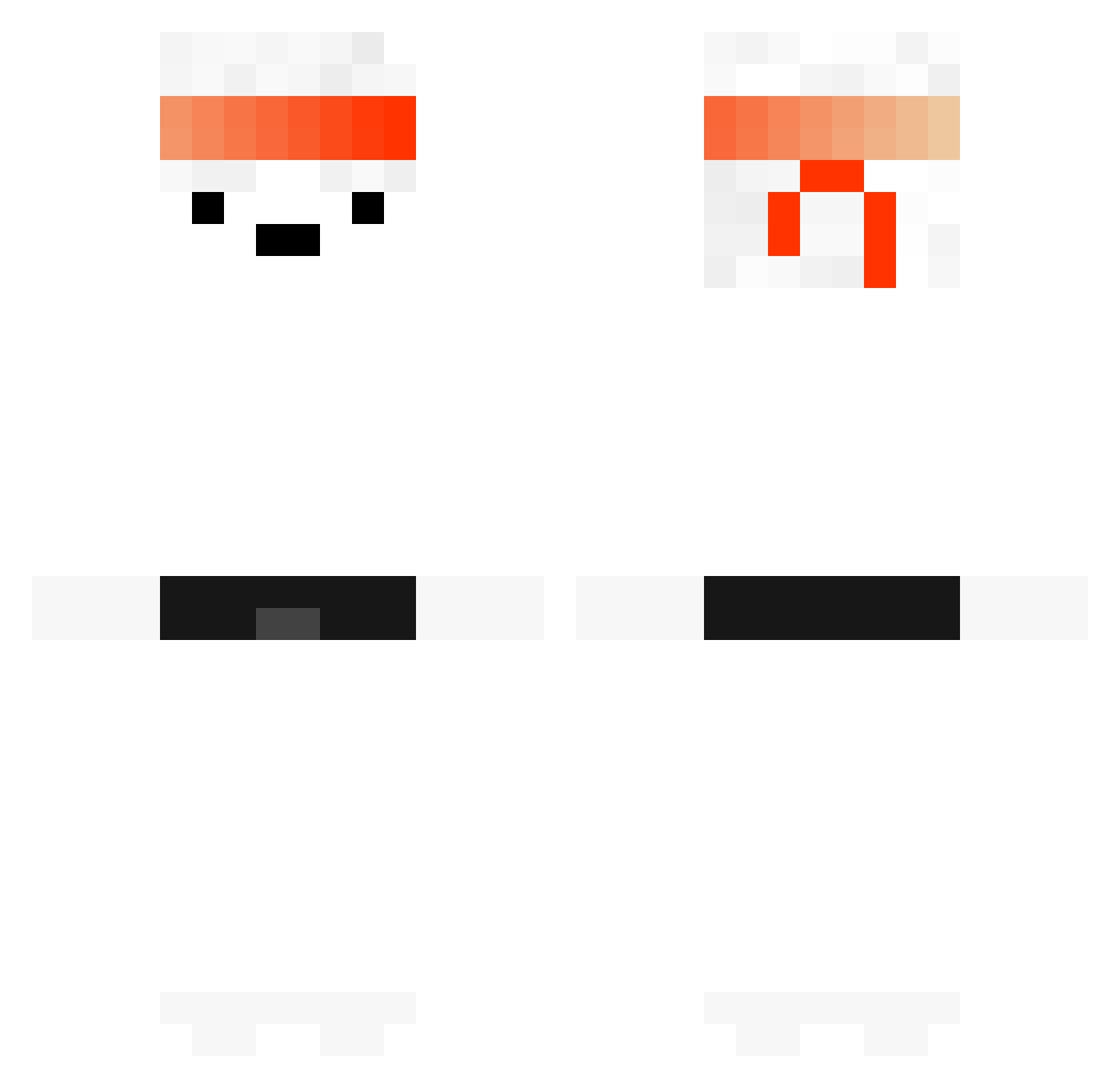 T_gamer_boy Minecraft skin, front and back view