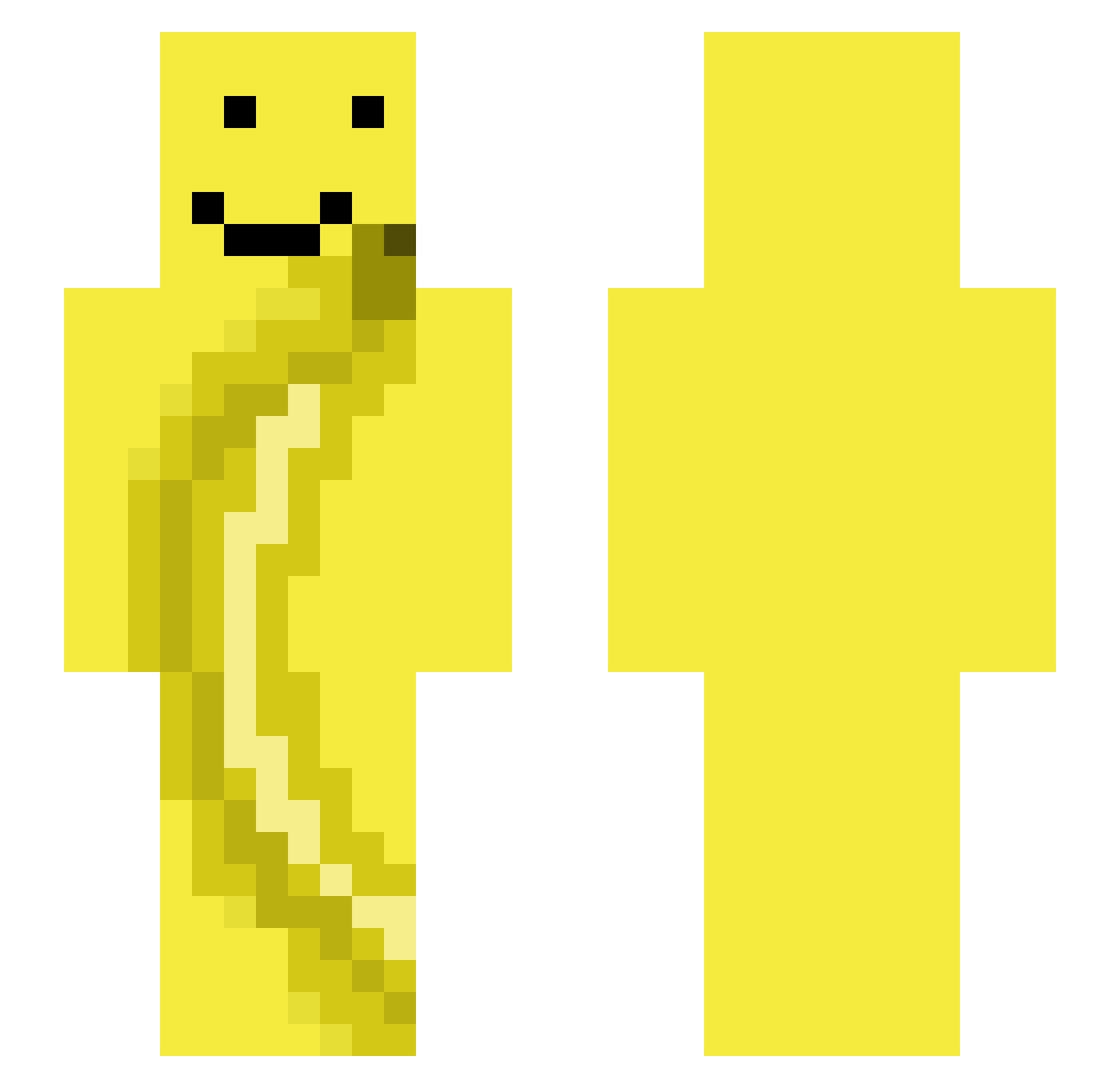 Tyington_ Minecraft skin, front and back view