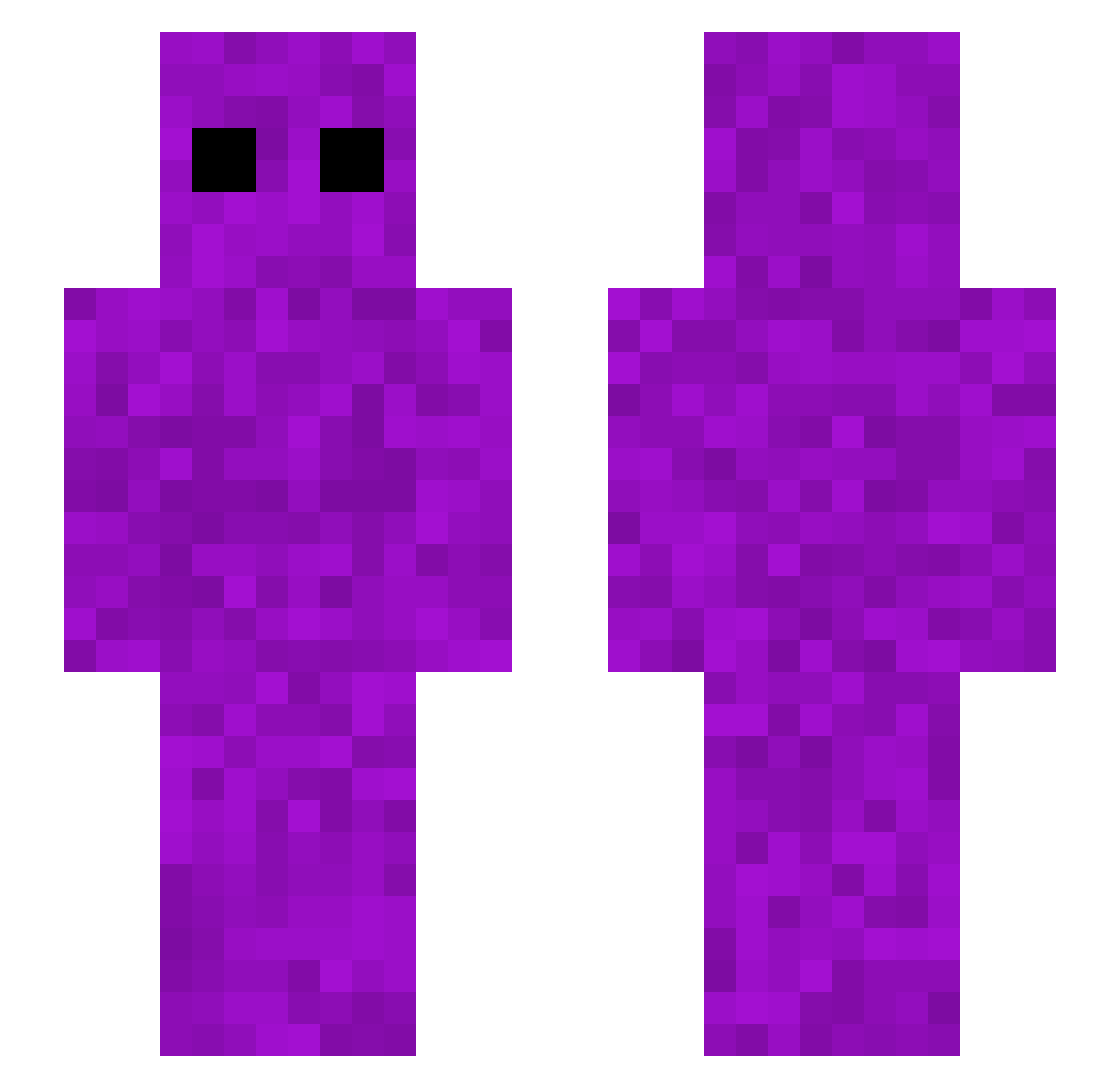 Tonantzintla_ Minecraft skin, front and back view