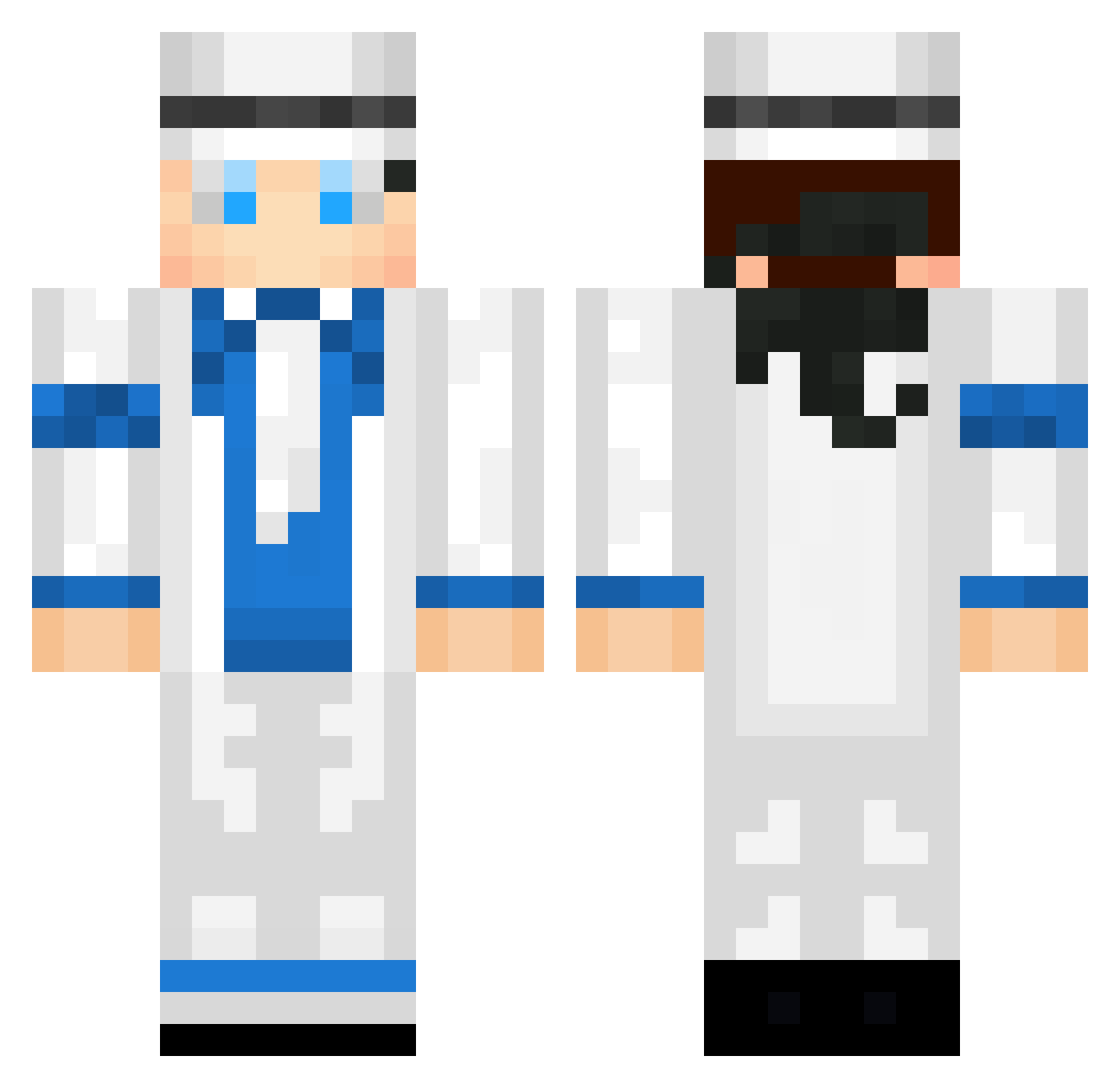mihaitapiticul Minecraft skin, front and back view