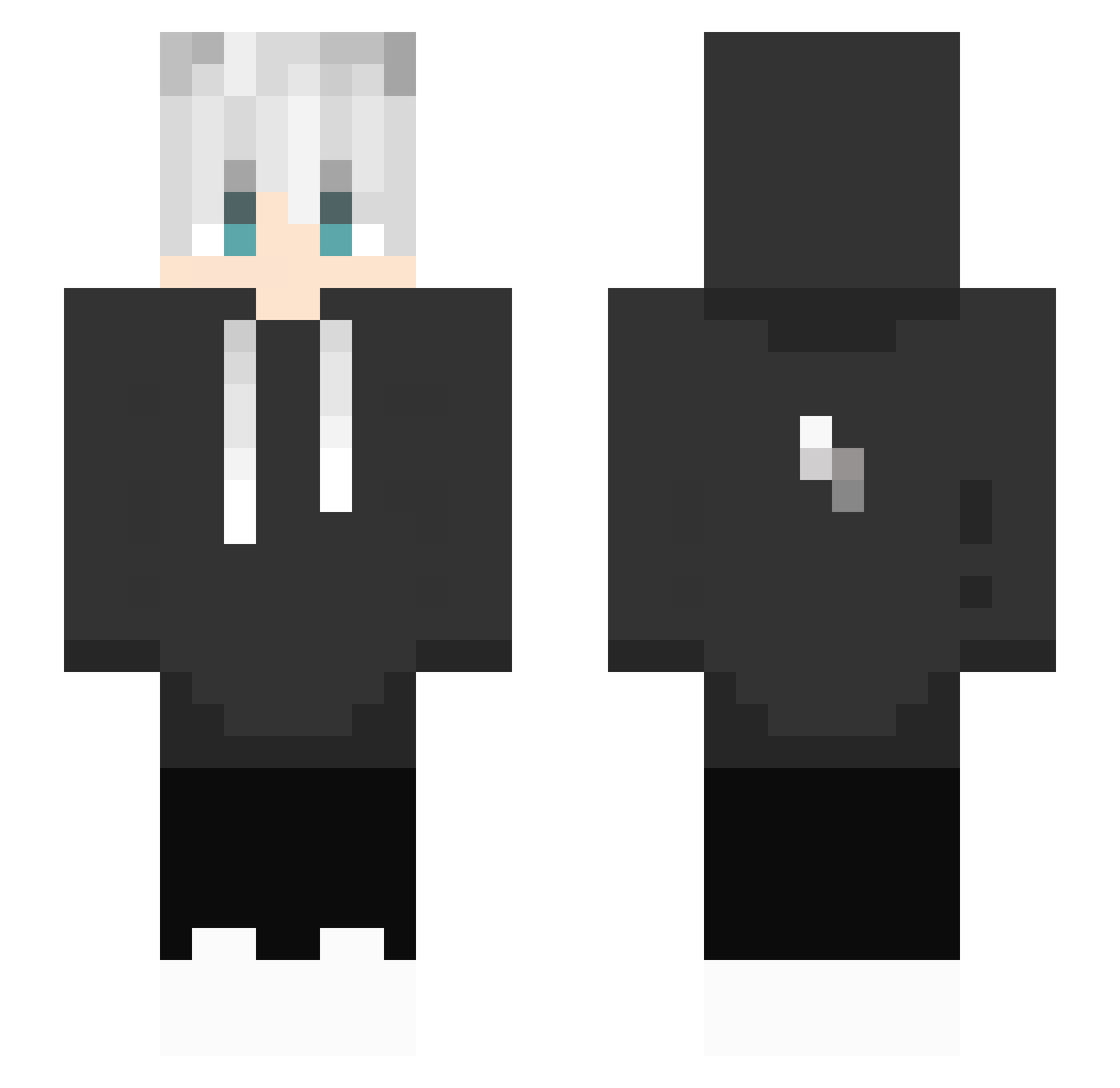 mobai5201314 Minecraft skin, front and back view
