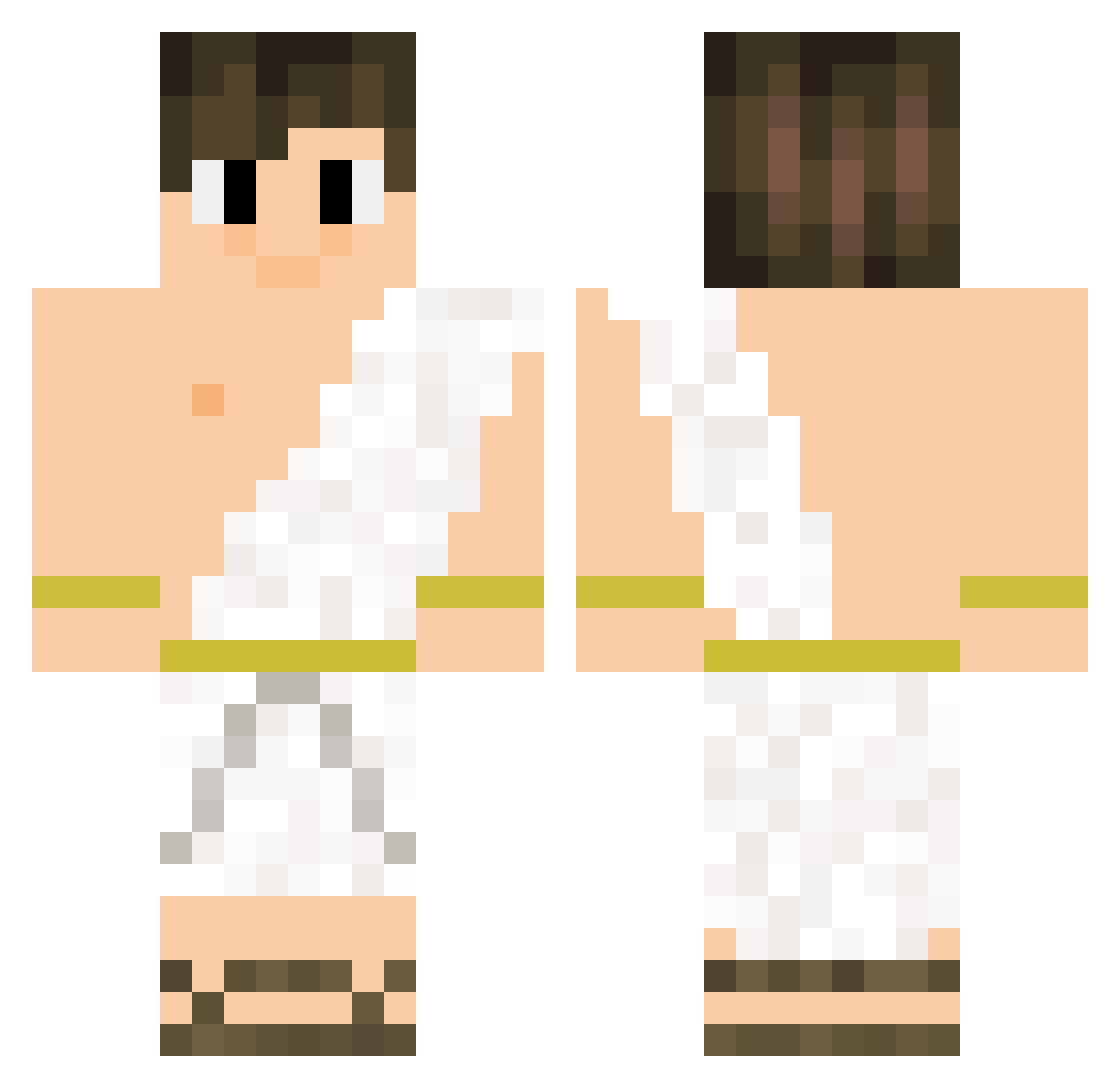 __Constantine_ Minecraft skin, front and back view