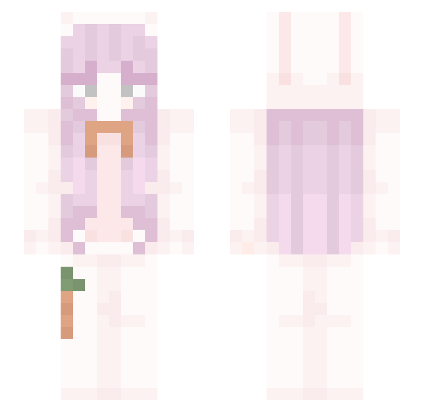 __G0MI__ Minecraft skin, front and back view