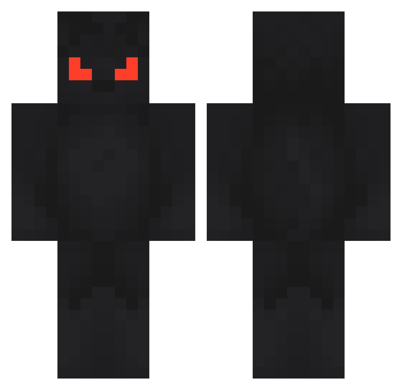 Theu_ Minecraft skin, front and back view