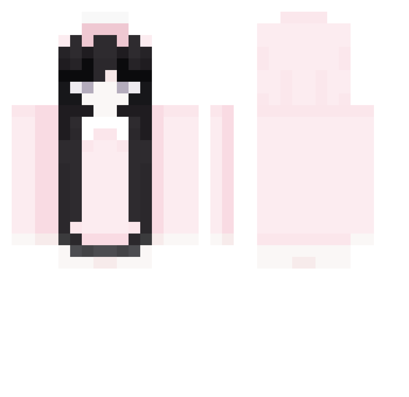 sain_1204 Minecraft skin, front and back view