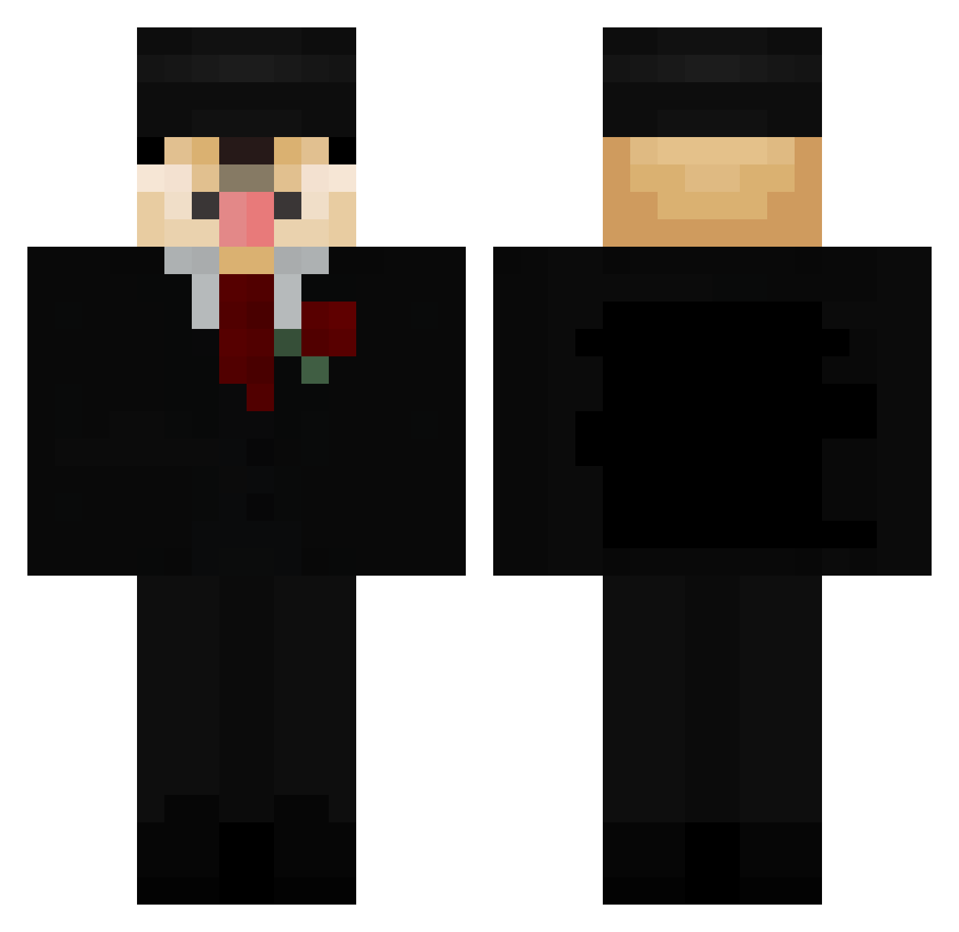 N0p9_ Minecraft skin, front and back view