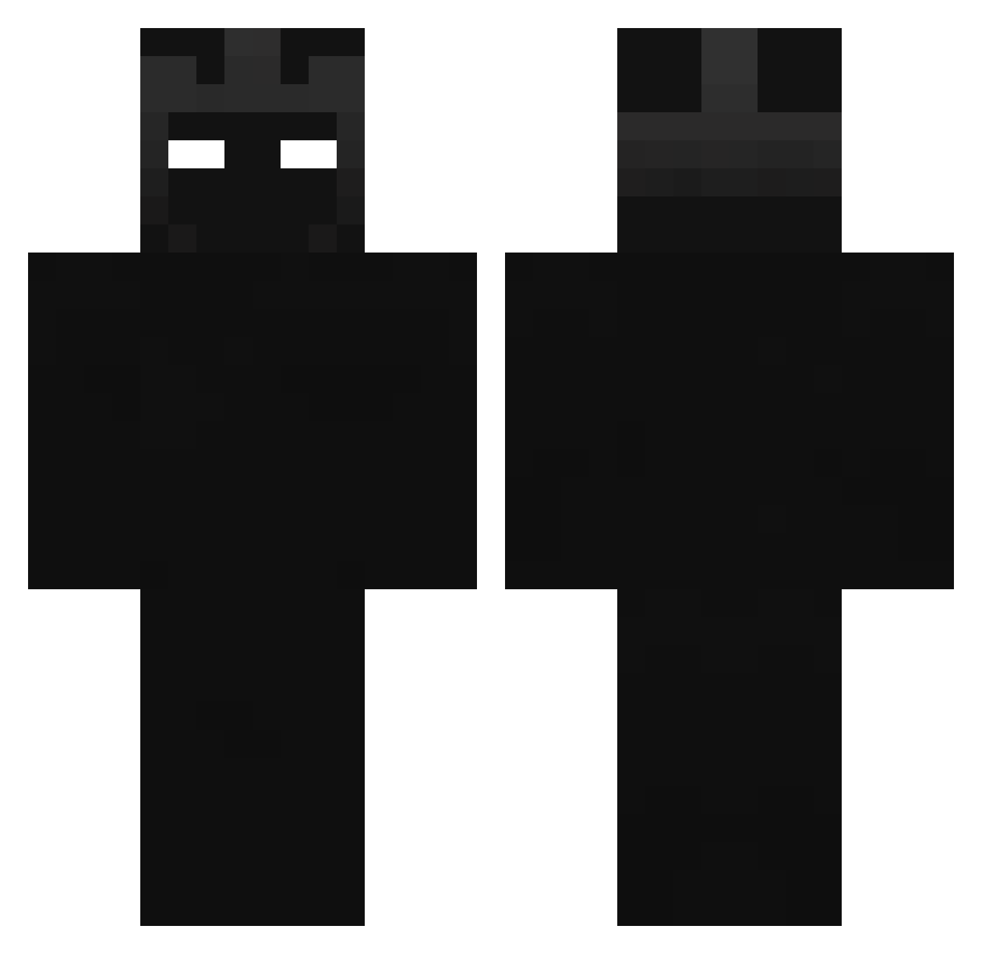 LaysNiggiii Minecraft skin, front and back view