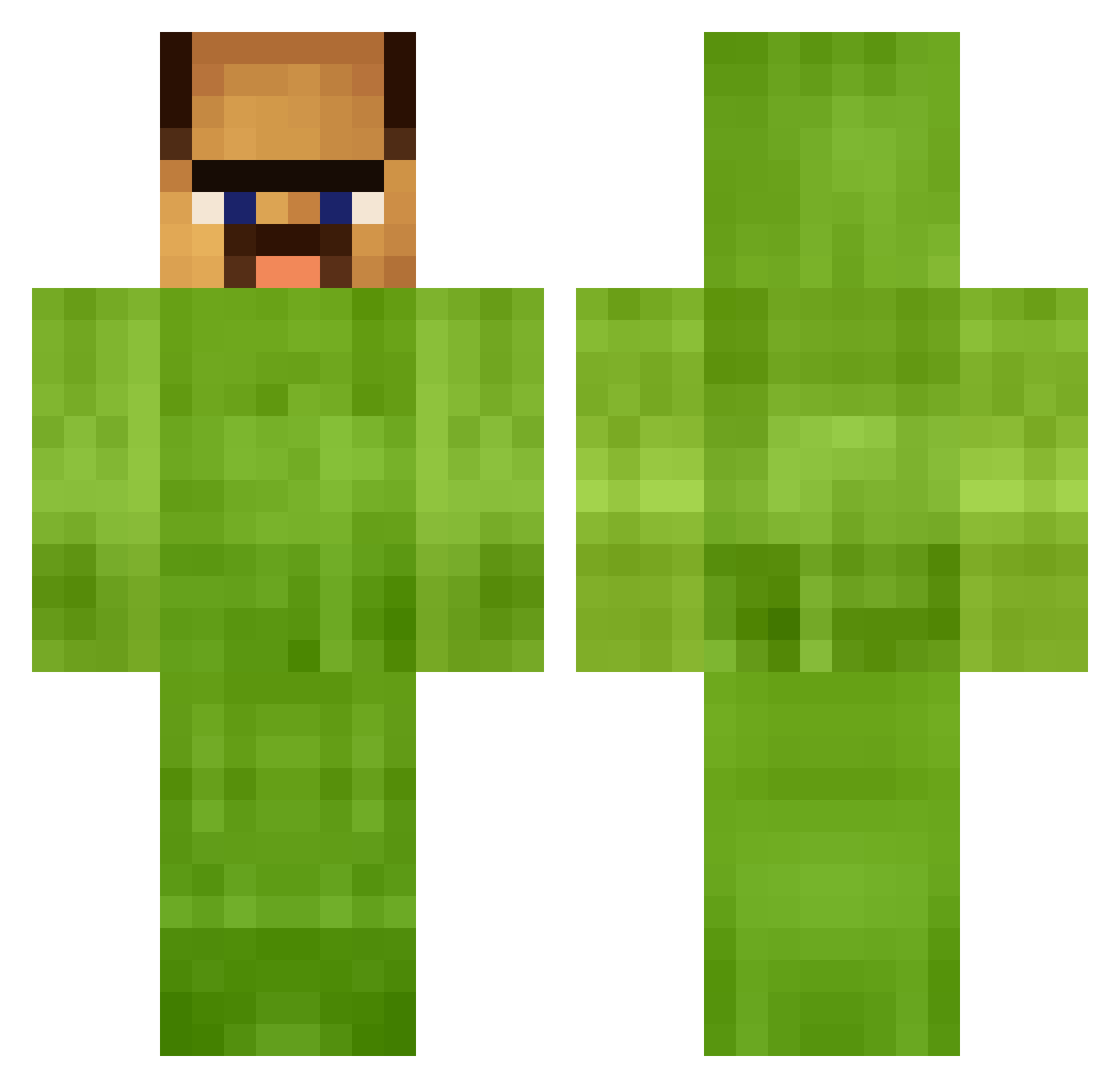 _quaz1fy Minecraft skin, front and back view