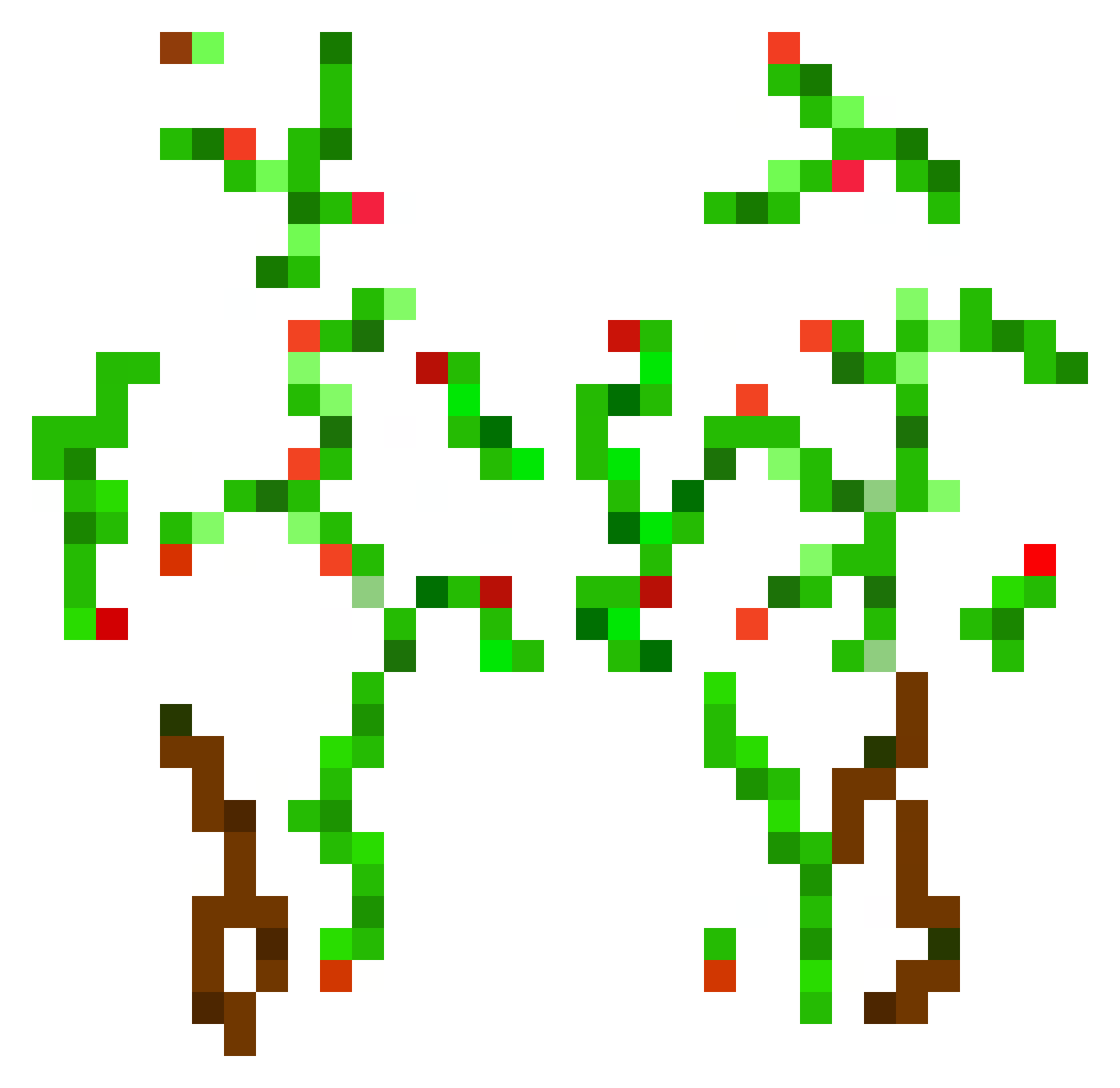 silksheetsu Minecraft skin, front and back view