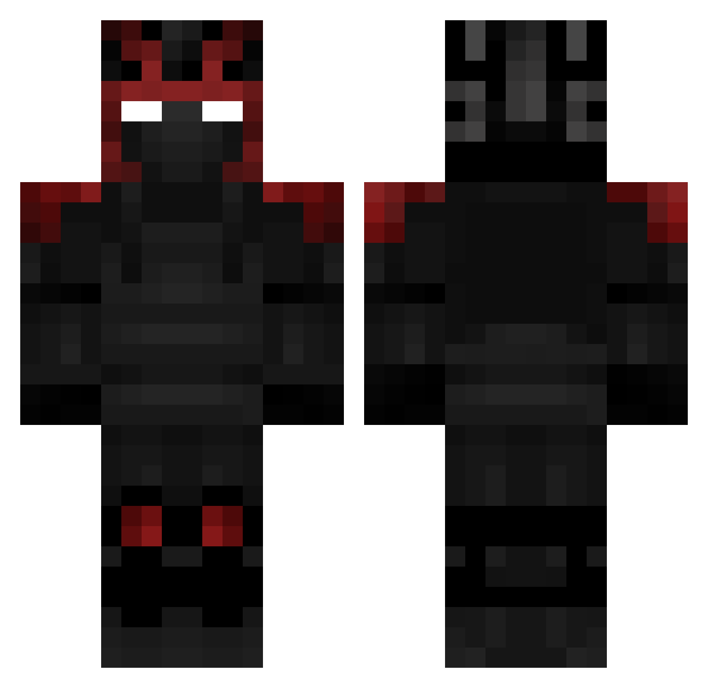 SimuElMqnco_ Minecraft skin, front and back view