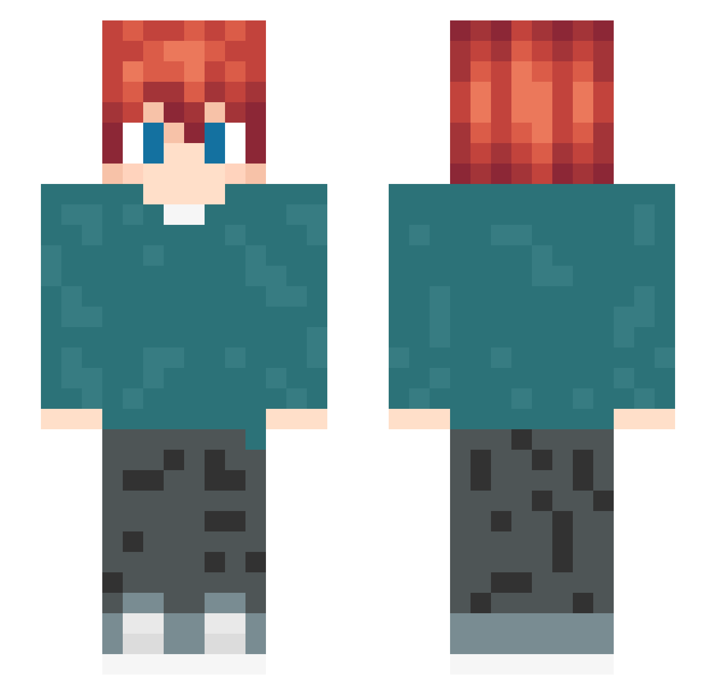 tomi06_ Minecraft skin, front and back view