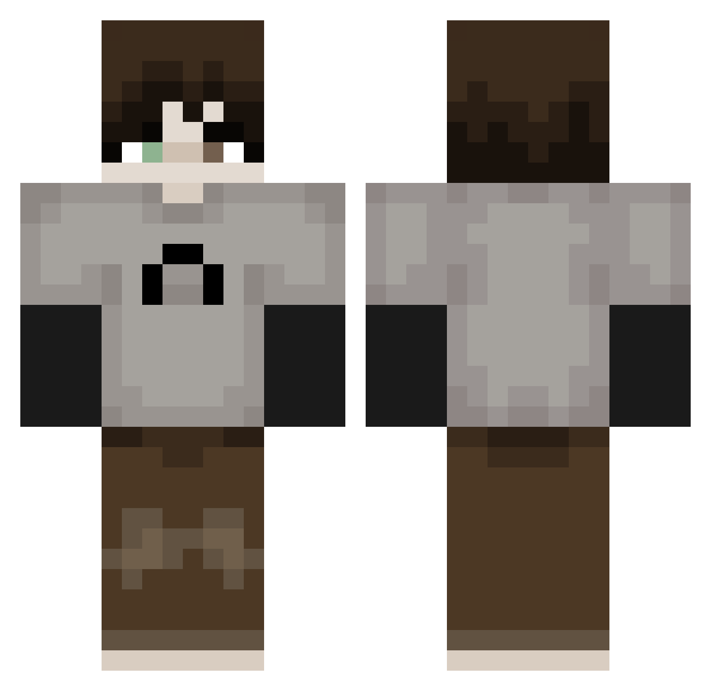slmbnatakan Minecraft skin, front and back view