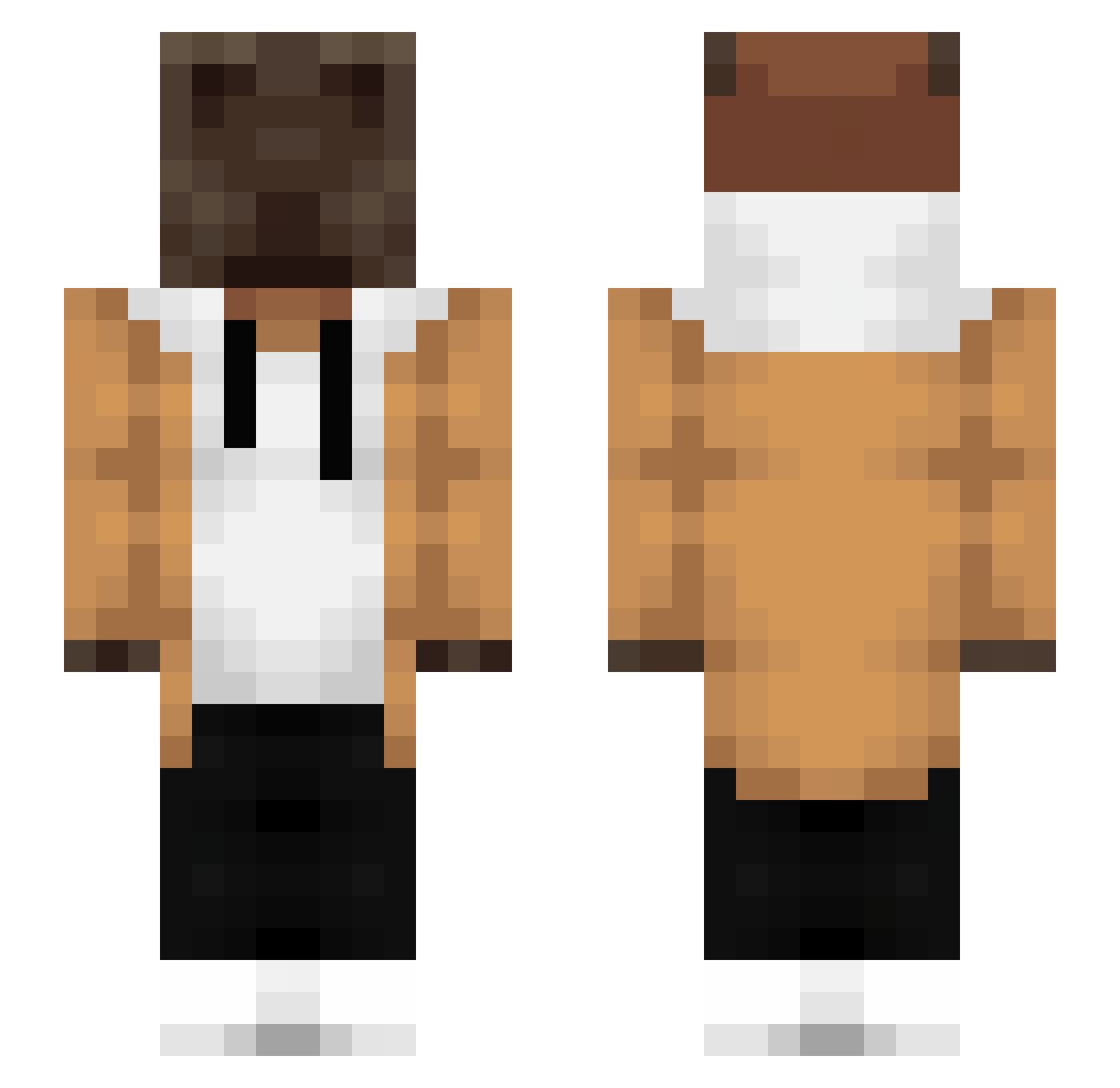 WONDER_FUN Minecraft skin, front and back view