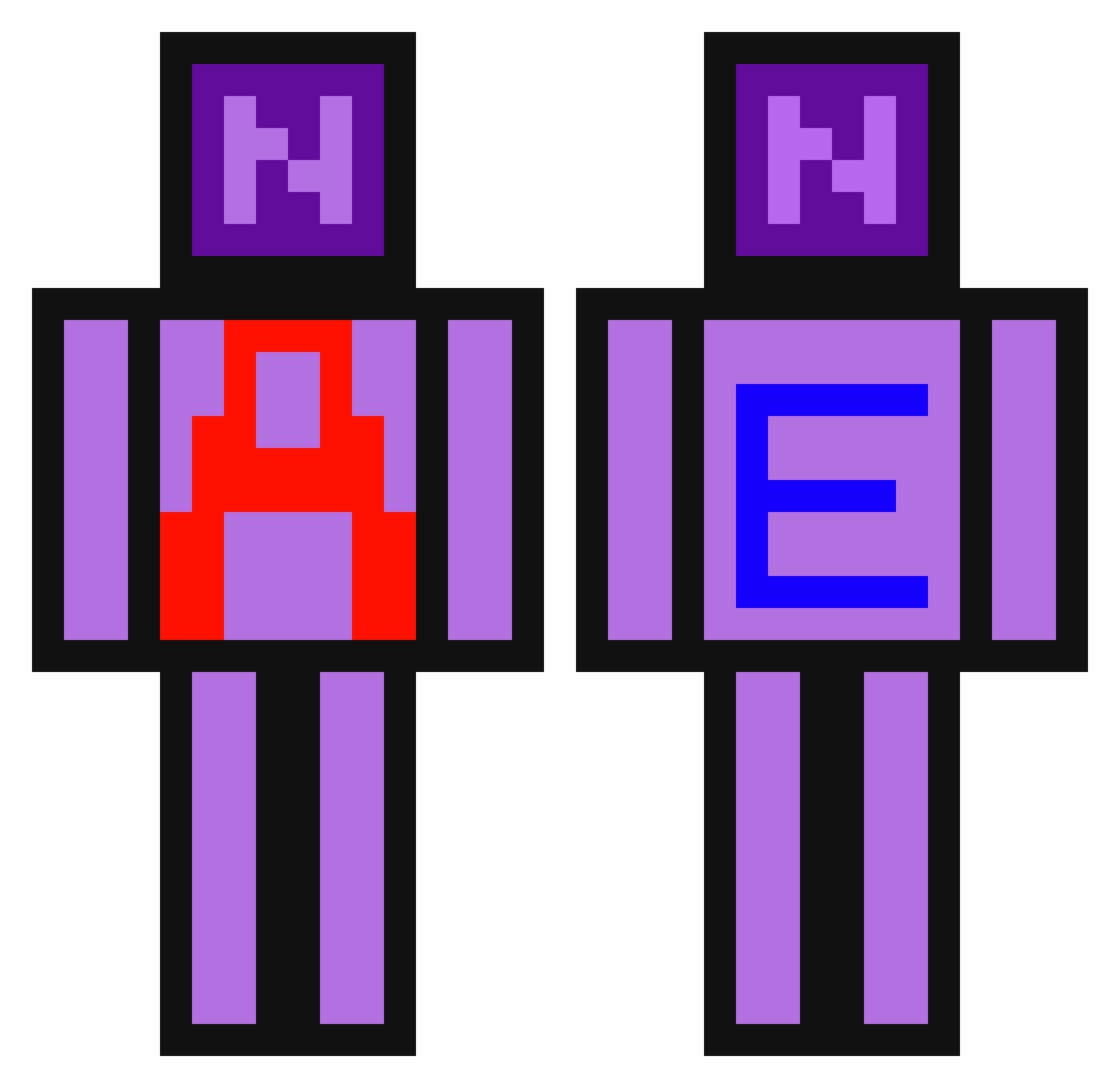 xXsnakeXx27 Minecraft skin, front and back view